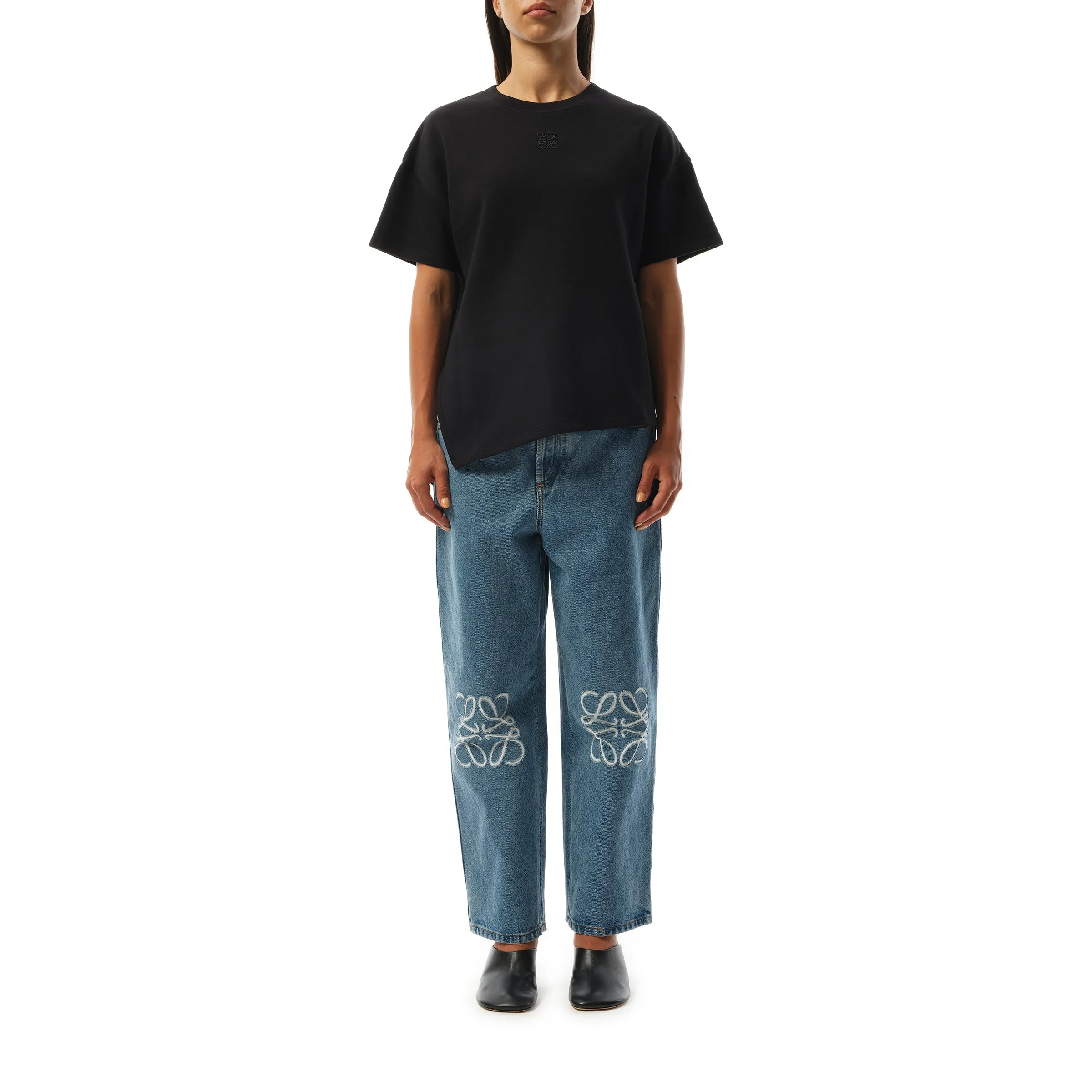 Asymmetric T-Shirt Black sold by MARAIS product image thumbnail 4