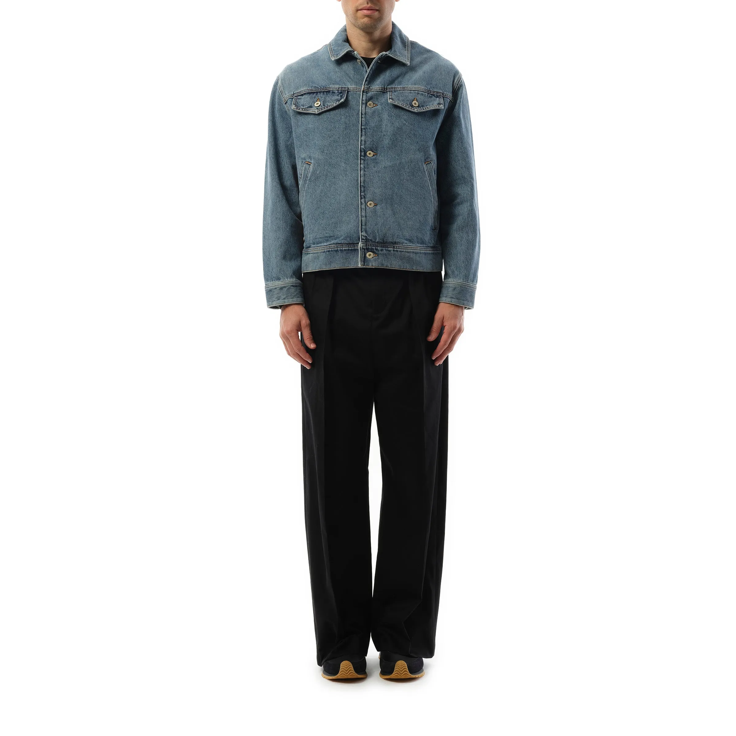 Denim Jacket in Blue sold by MARAIS product image thumbnail 4