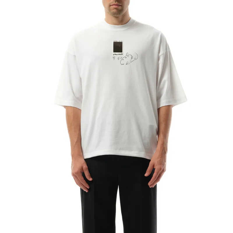 “Cheki” Rainbow-Film T-Shirt in White sold by MARAIS