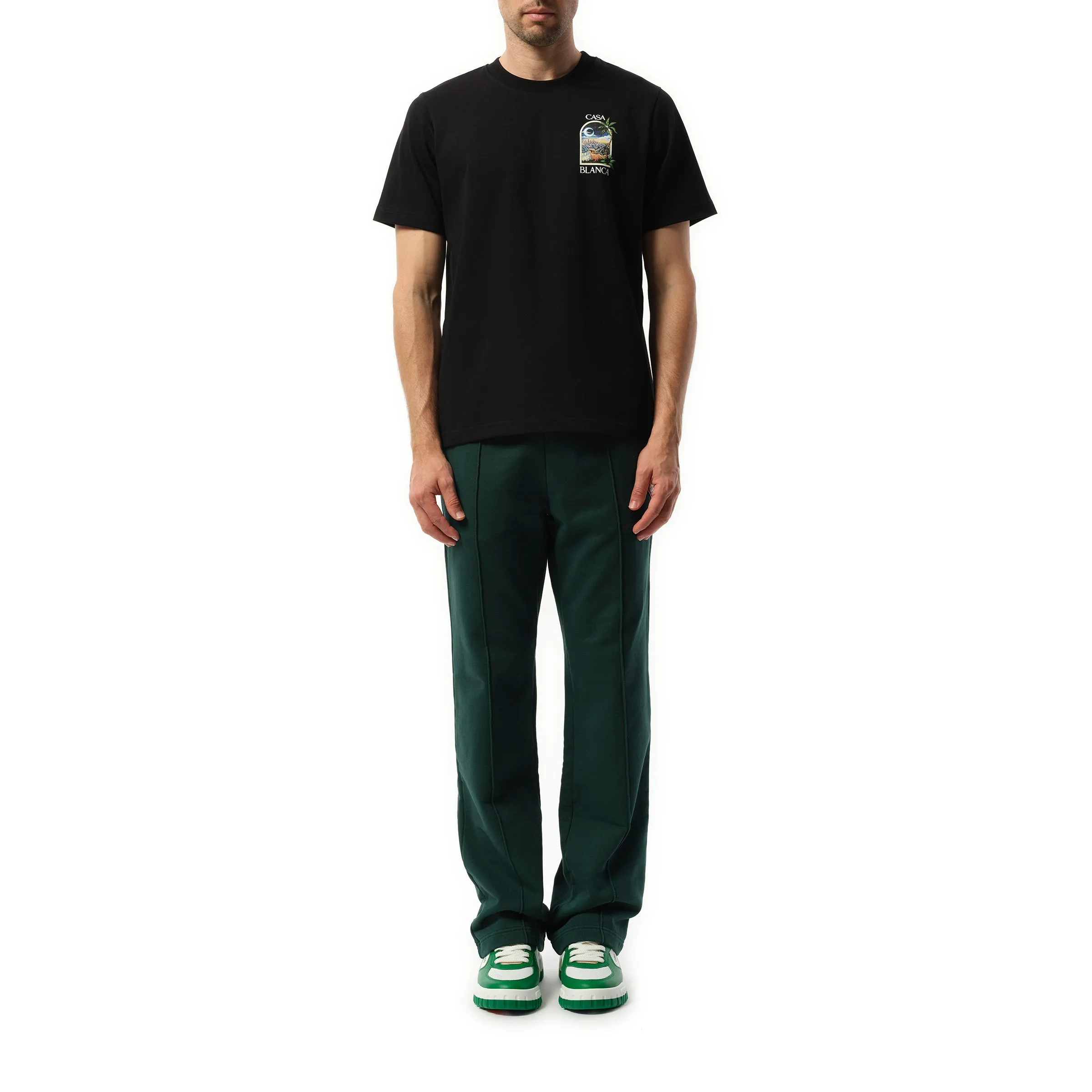 La Night Printed T-Shirt in Black sold by MARAIS product image thumbnail 4