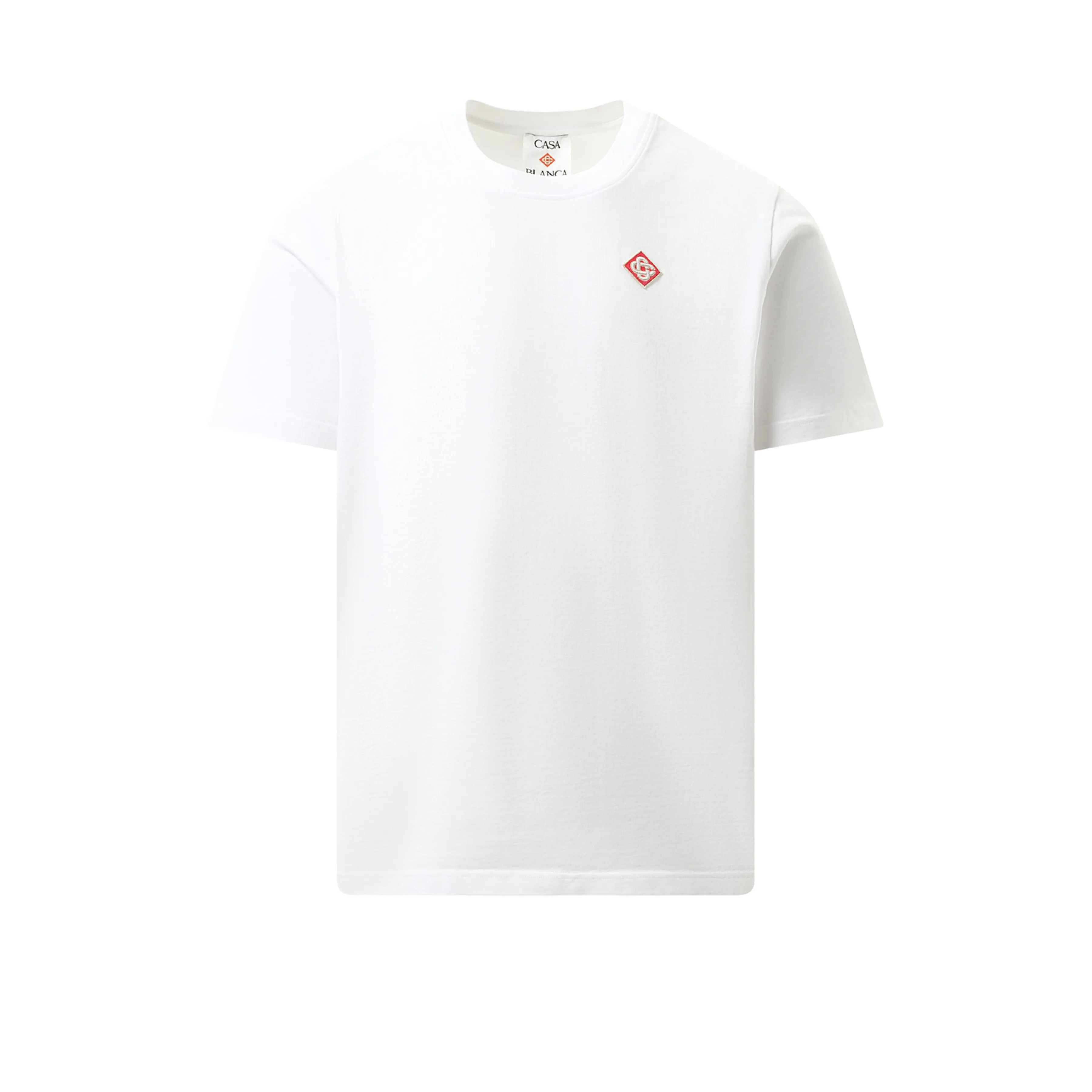 Diamond Logo Patch T-Shirt in White sold by MARAIS product image thumbnail 2