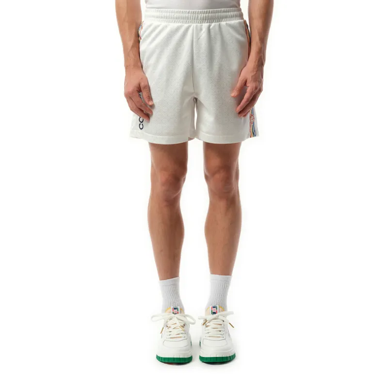 Football Shorts in Off White sold by MARAIS