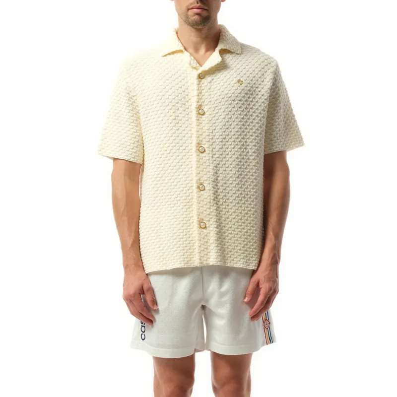 Summer Shirt in White made by Casablanca