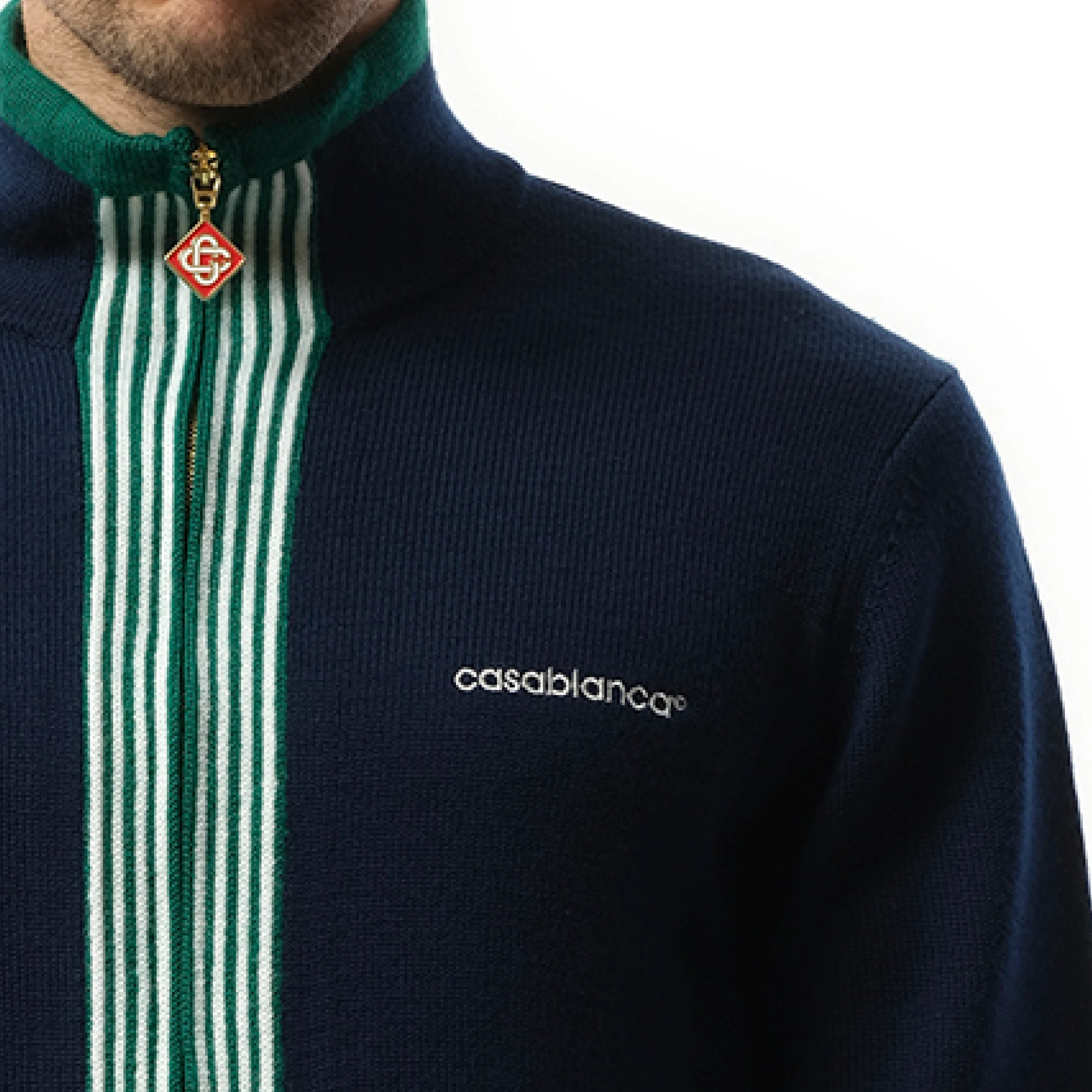 Tennis Tracksuit in Navy sold by MARAIS product image thumbnail 3