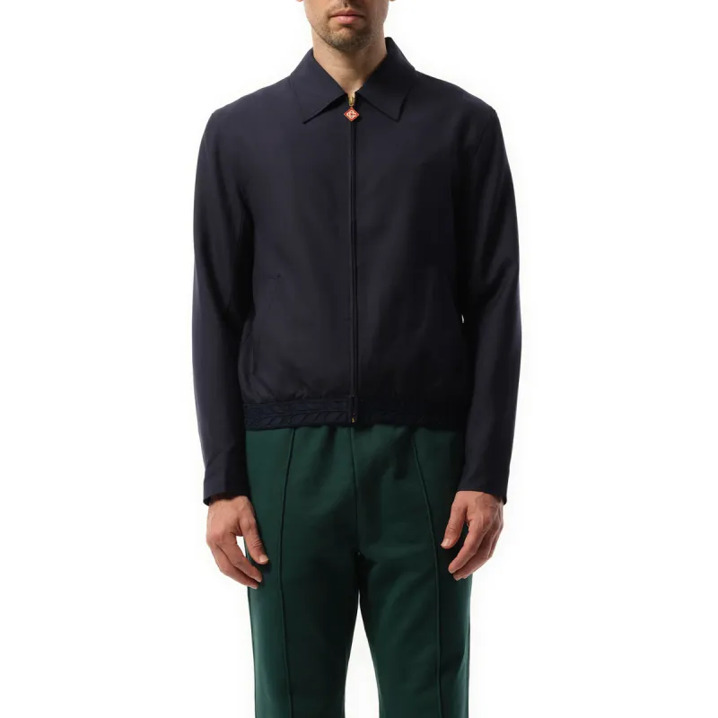 Sports Tailored Jacket in Navy sold by MARAIS