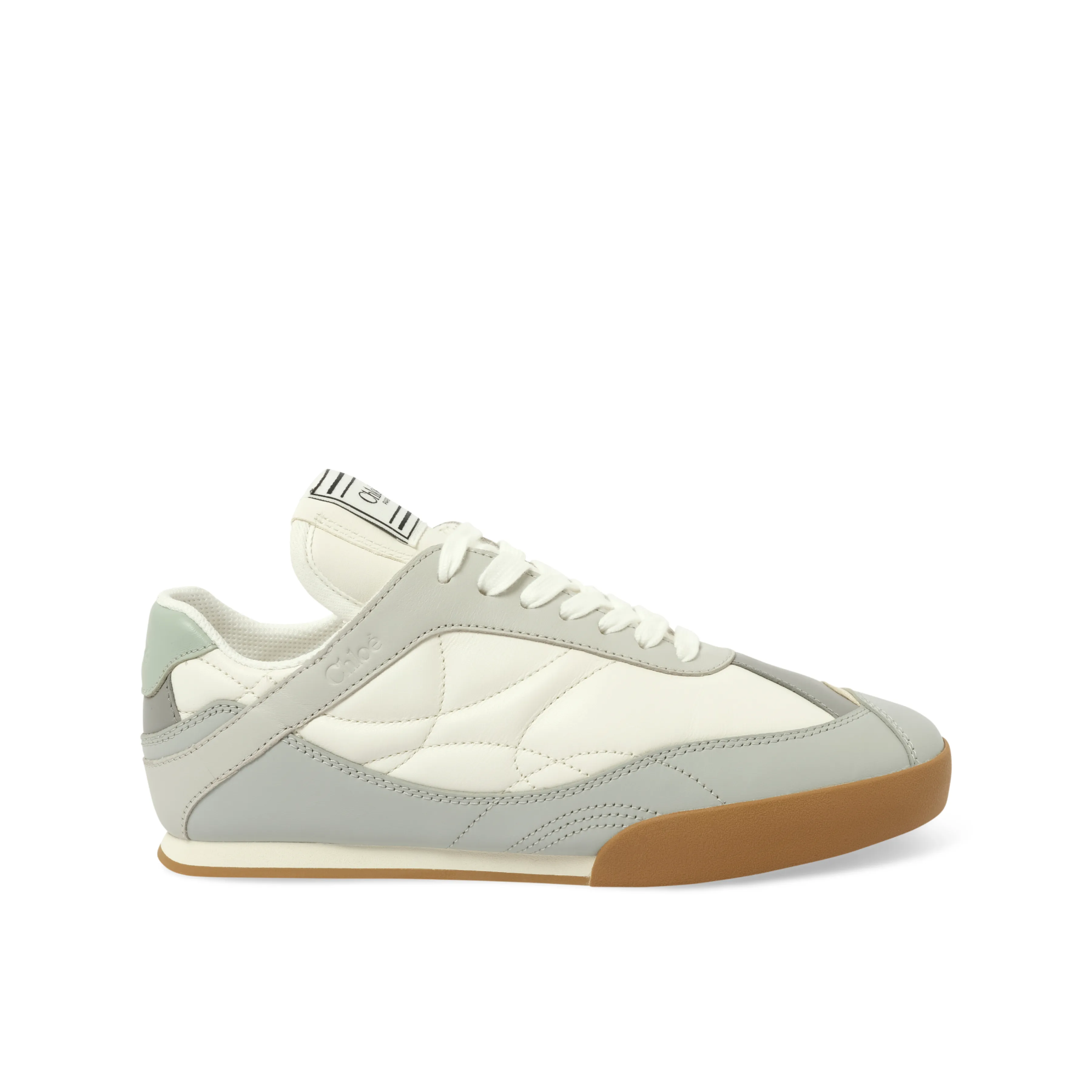 Chloe Kick Sneaker in Pastel Blue sold by MARAIS