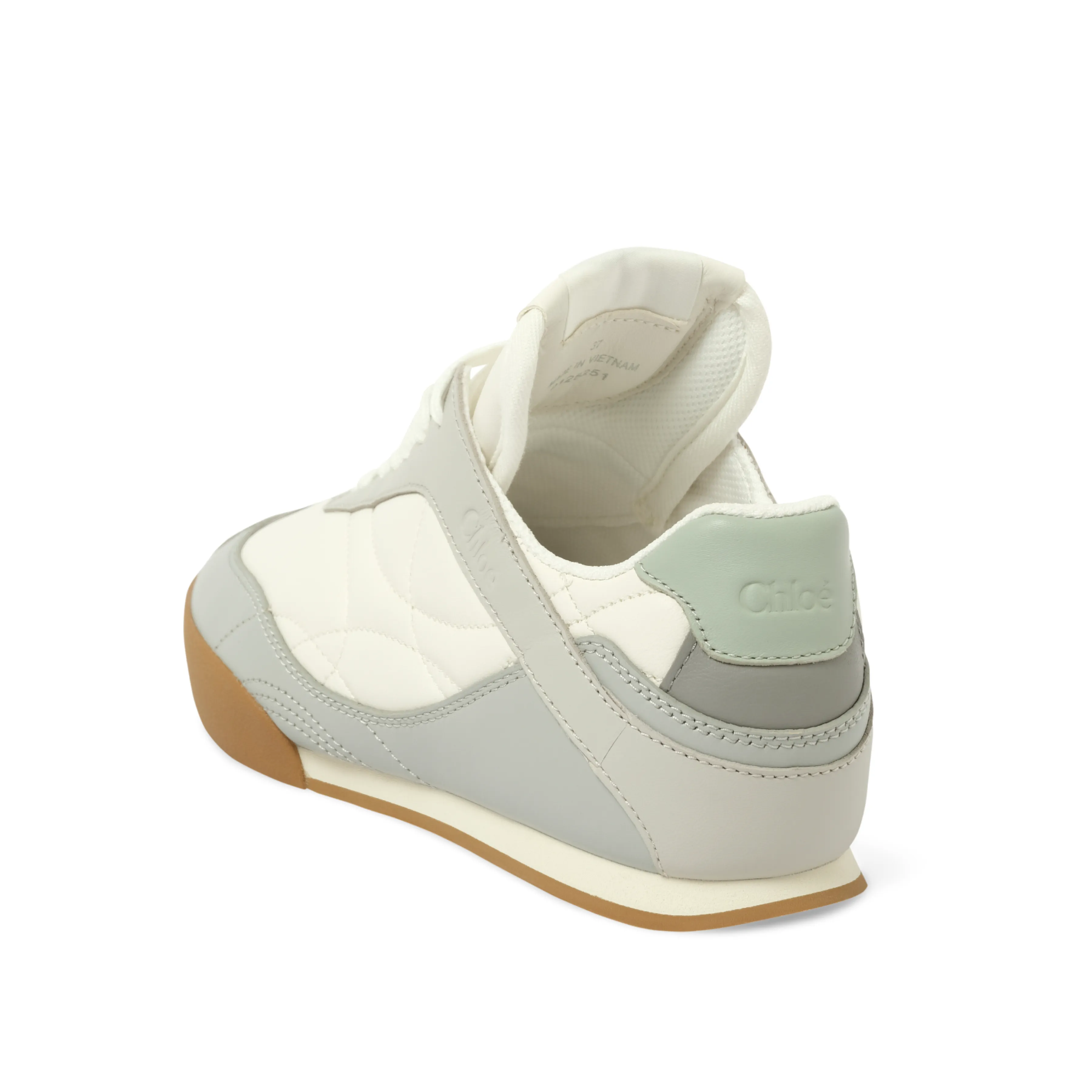 Chloe Kick Sneaker in Pastel Blue sold by MARAIS product image thumbnail 3
