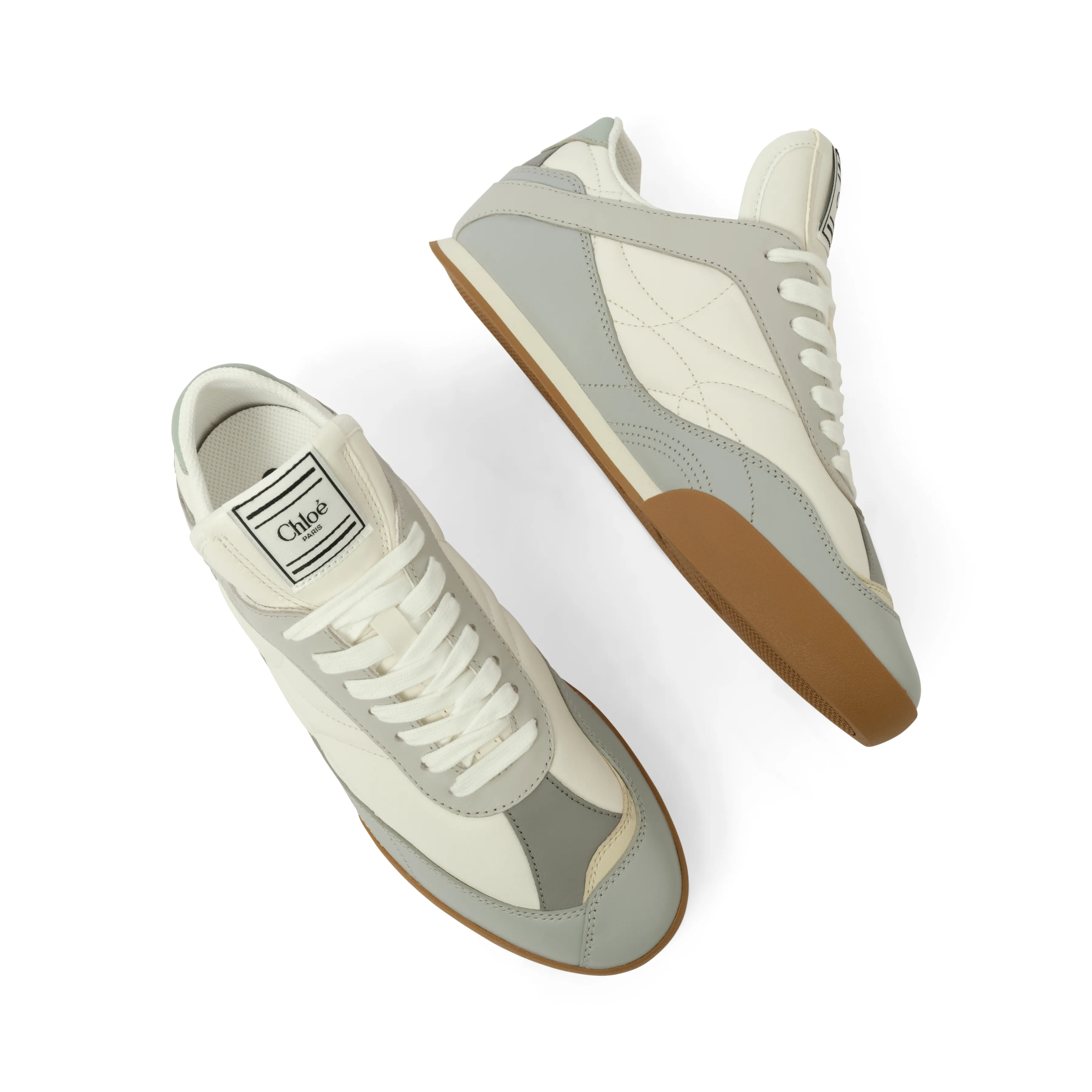 Chloe Kick Sneaker in Pastel Blue sold by MARAIS product image thumbnail 4