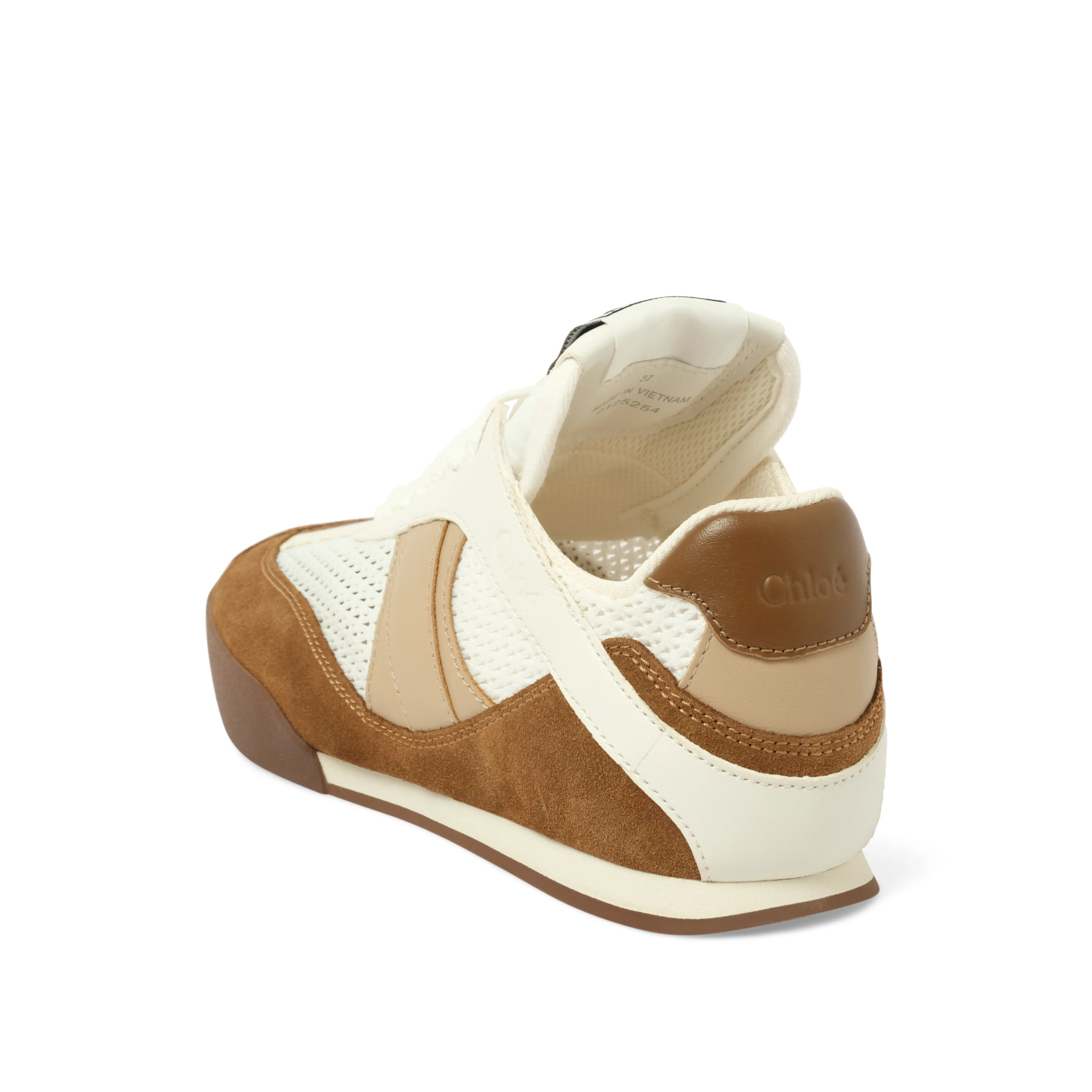 Chloe Kick Sneaker in Natural Brown sold by MARAIS product image thumbnail 3