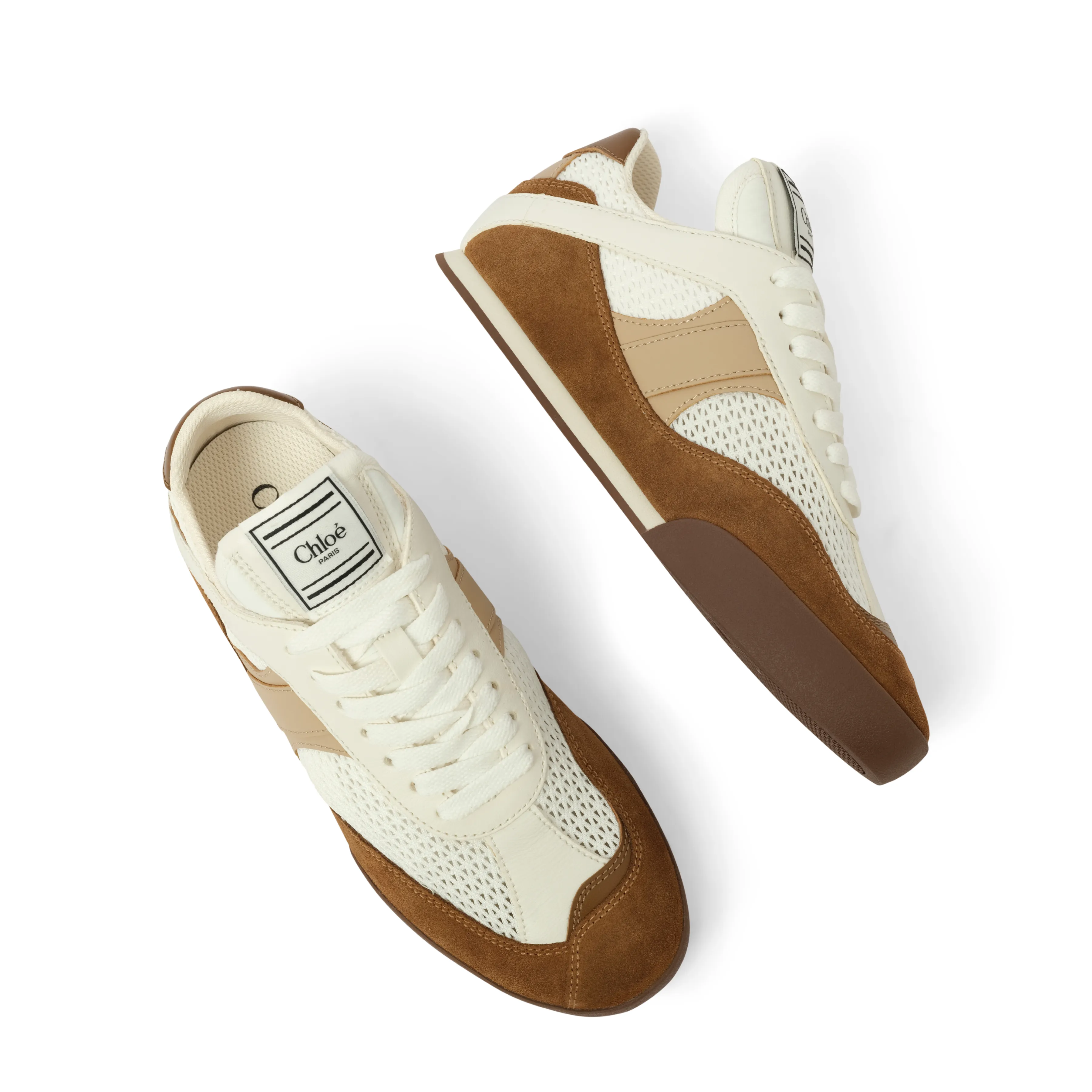 Chloe Kick Sneaker in Natural Brown sold by MARAIS product image thumbnail 4