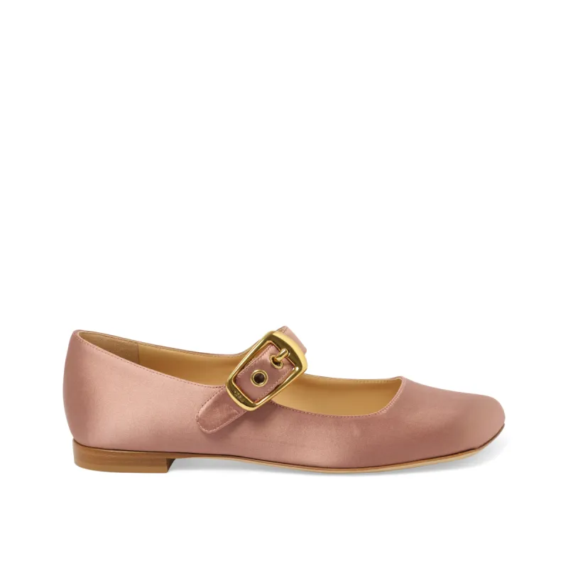 Polly Flats in Misty Rose sold by MARAIS