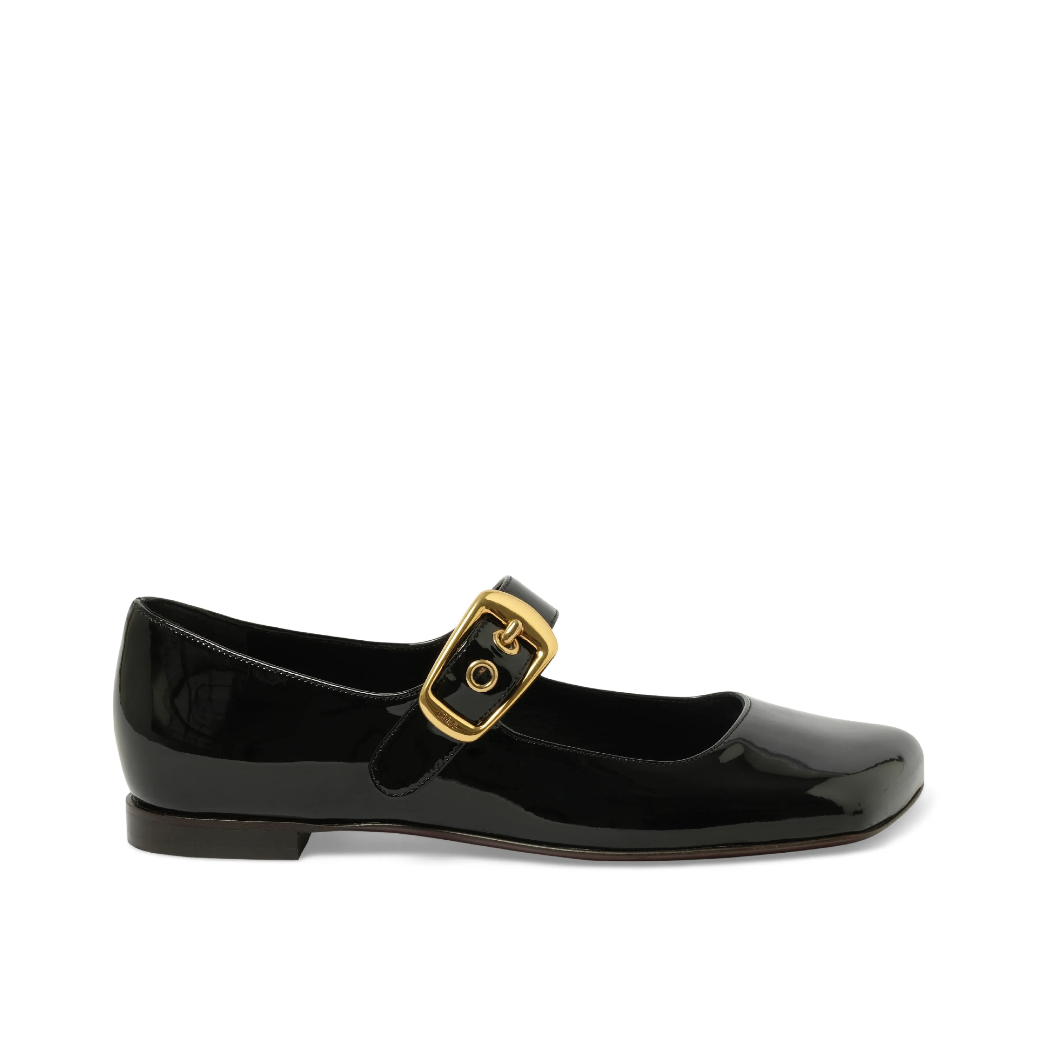 Polly Flat Sandals in Black sold by MARAIS
