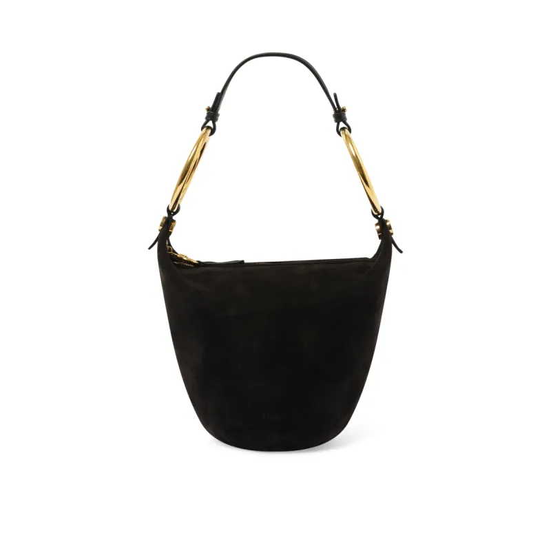 Bracelet Shoulder Bag in Black sold by MARAIS