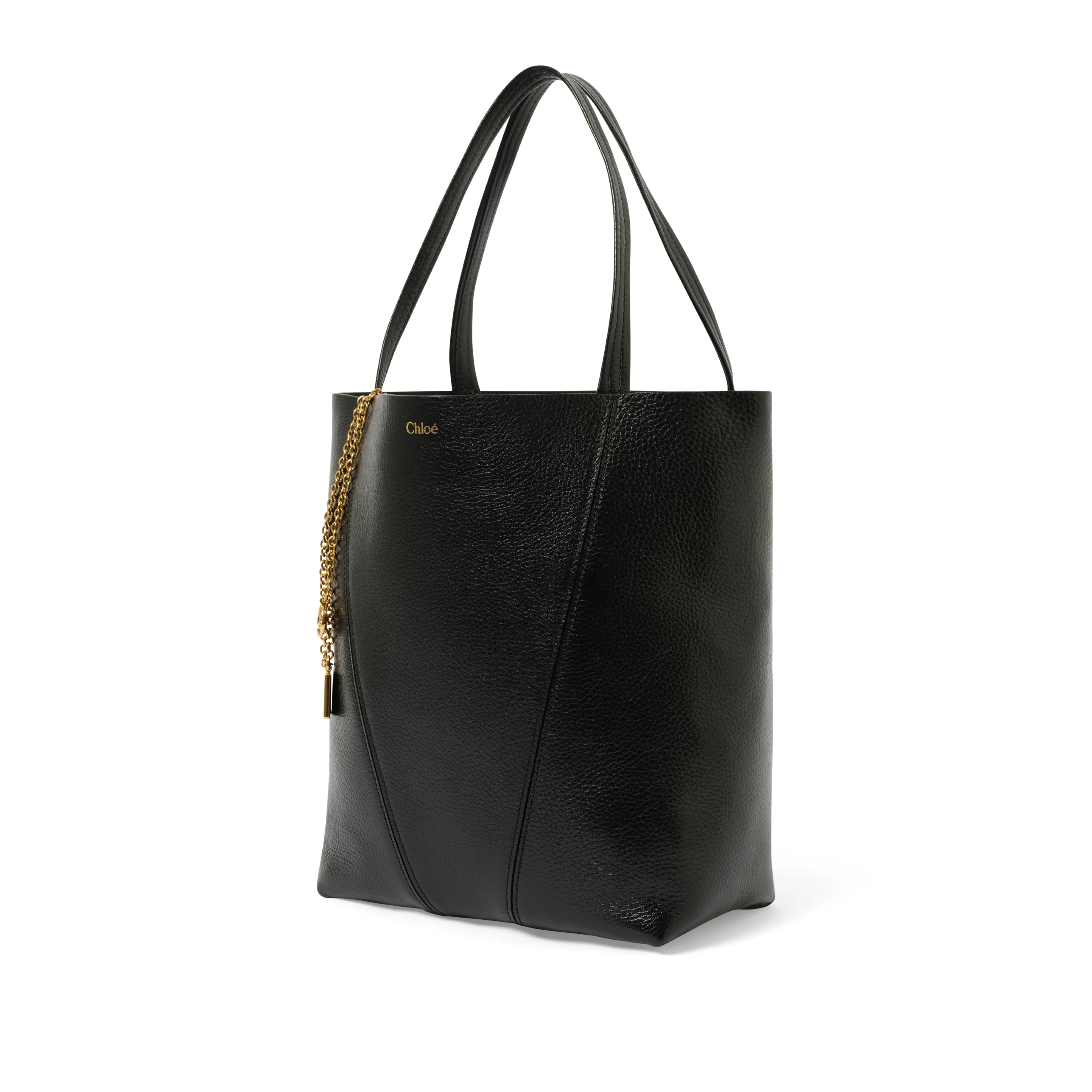 Chloe Spin Medium Tote Bag in Black sold by MARAIS product image thumbnail 2