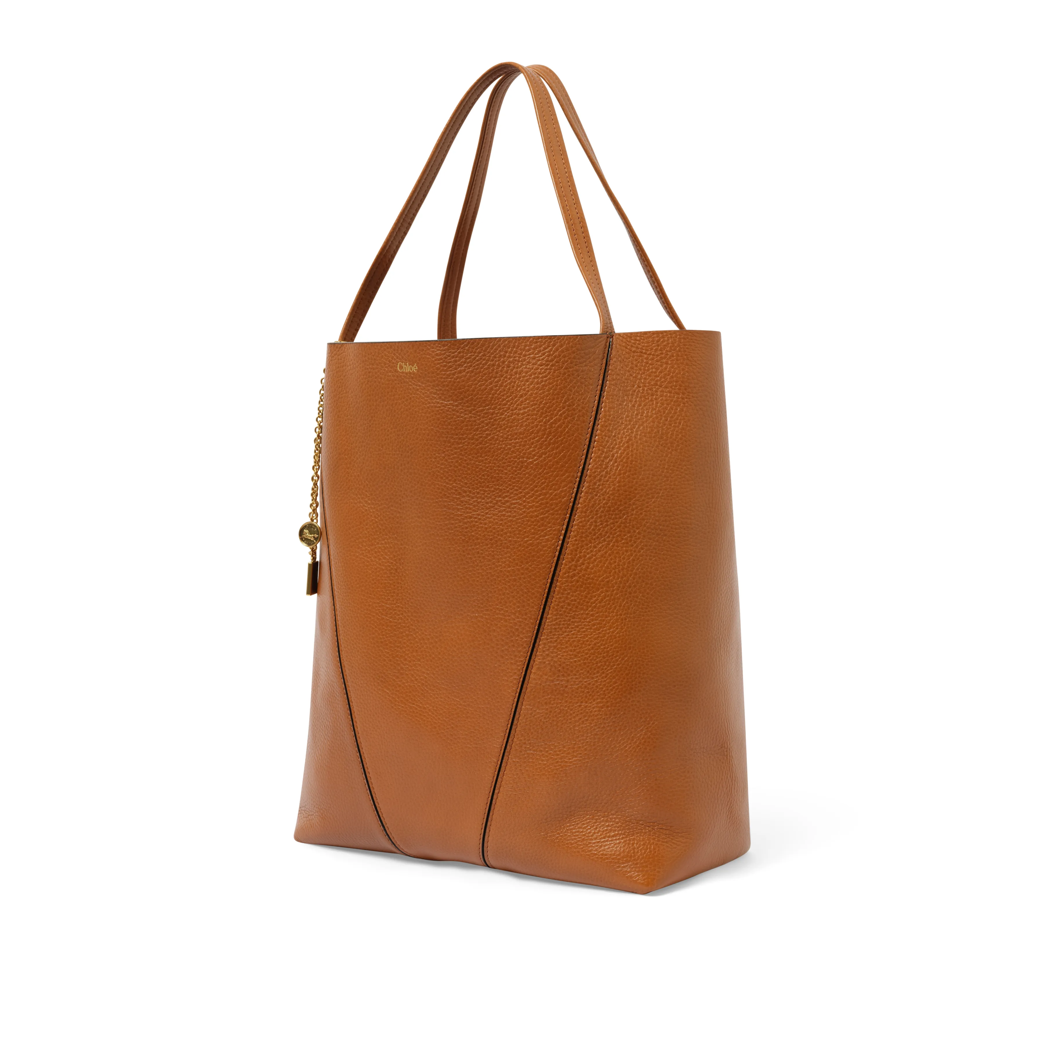 Chloe Spin Large Tote Bag in Clay Brown sold by MARAIS product image thumbnail 2