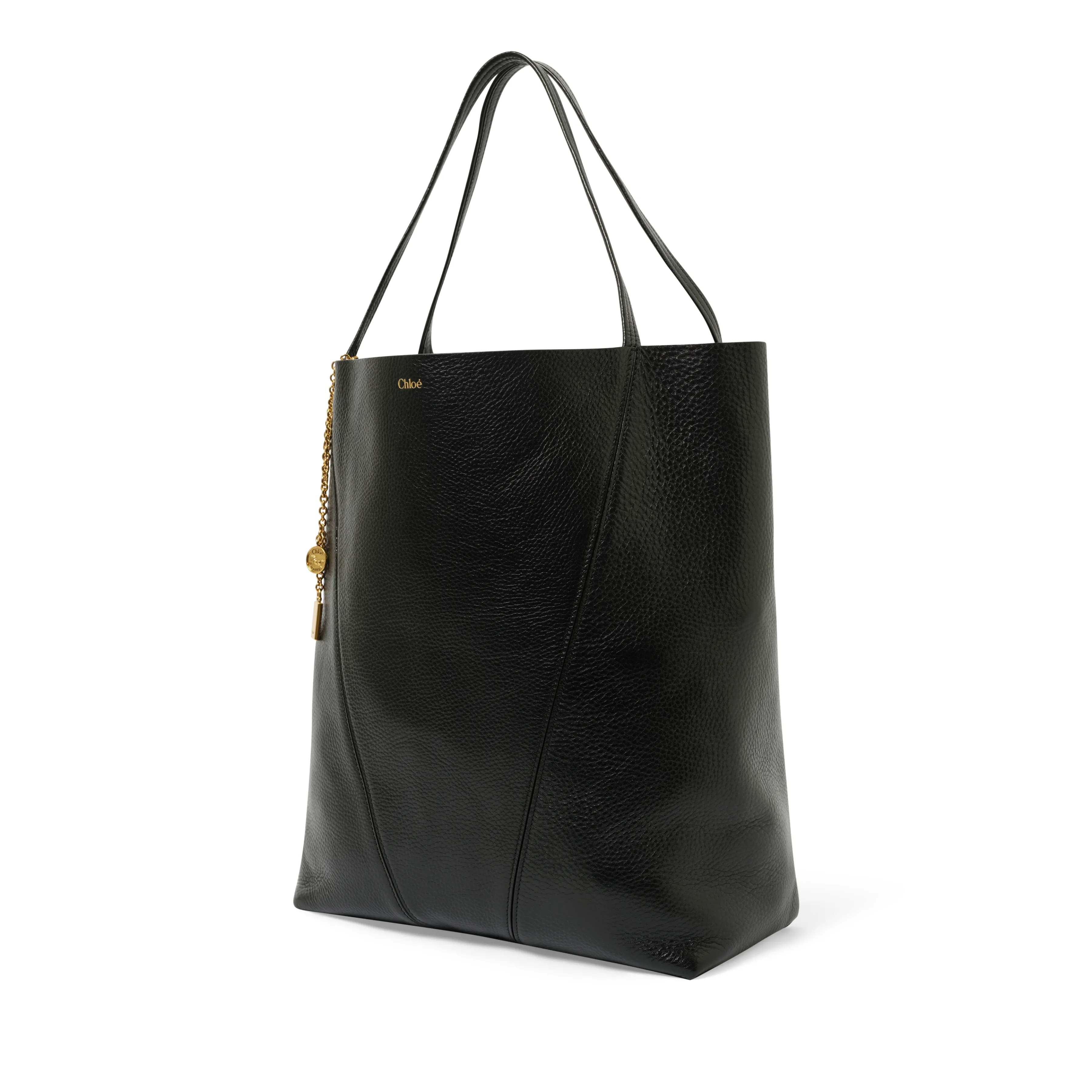 Chloe Spin Large Tote Bag in Black sold by MARAIS product image thumbnail 2