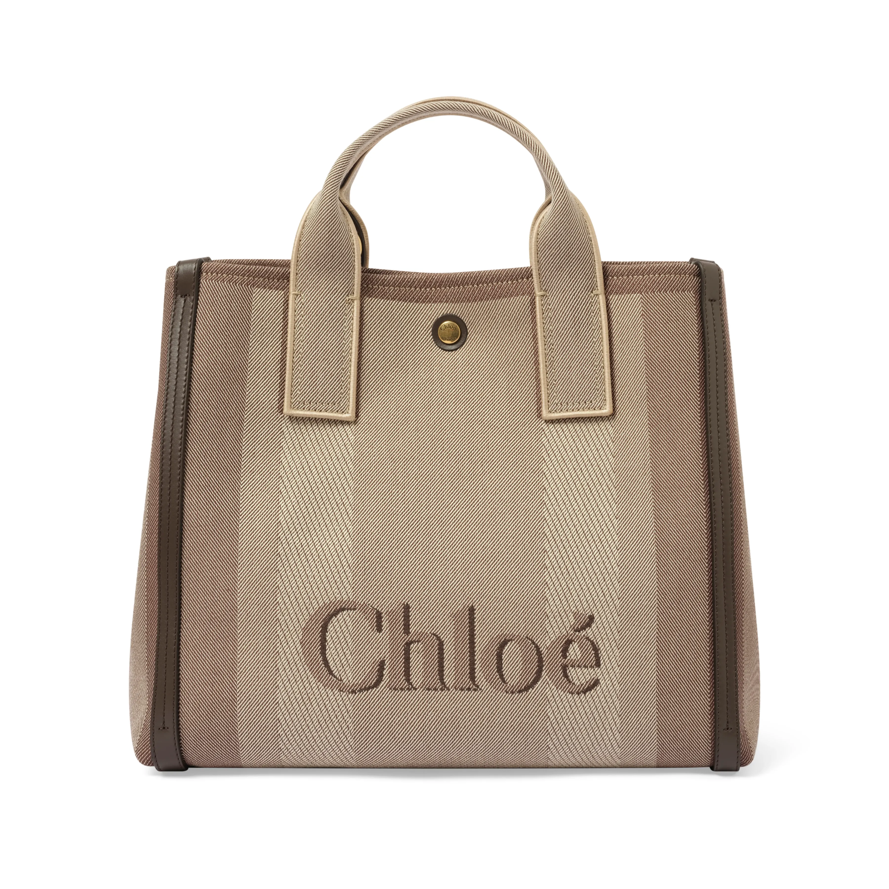 Chloe Carry Medium Tote Bag in Kohl Brown sold by MARAIS