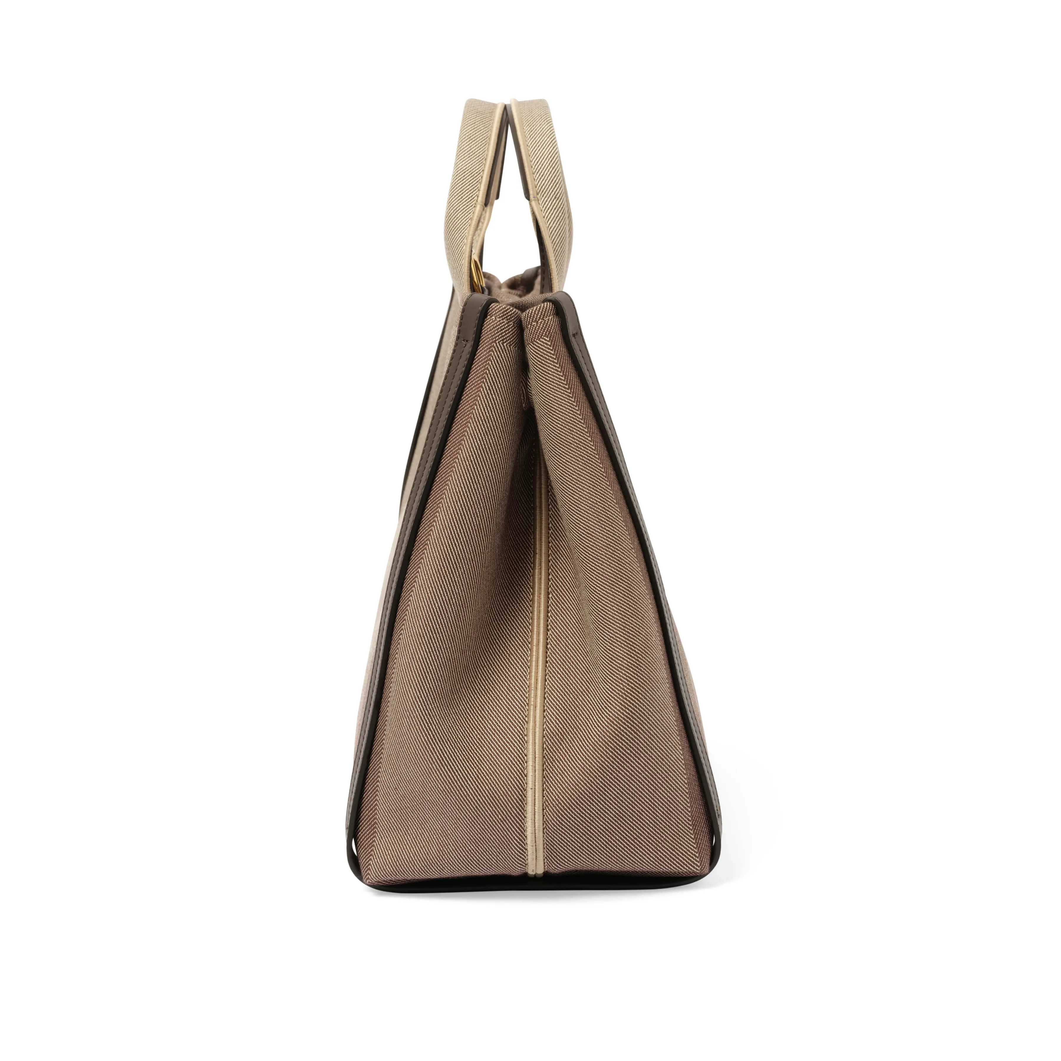 Chloe Carry Medium Tote Bag in Kohl Brown sold by MARAIS product image thumbnail 5