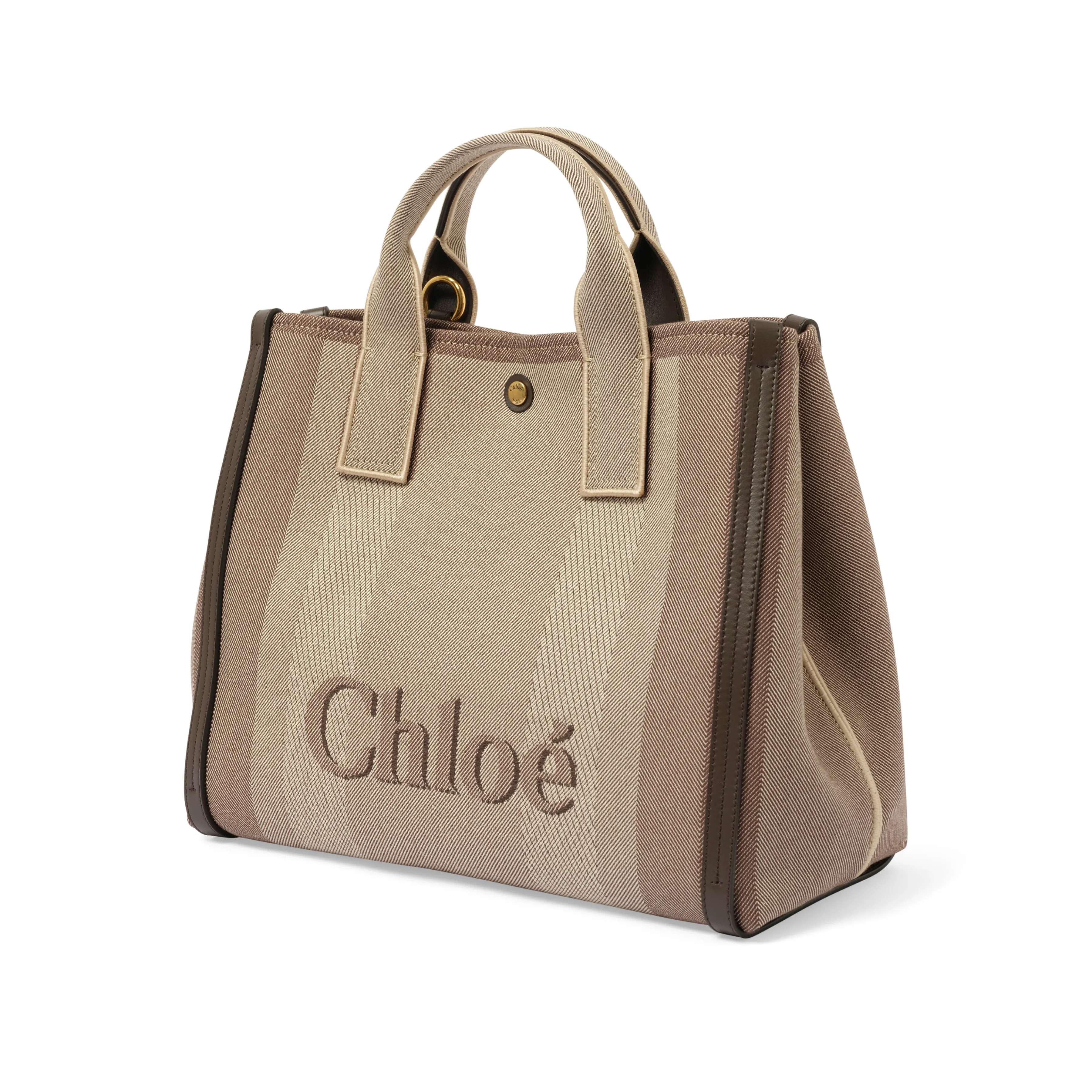 Chloe Carry Medium Tote Bag in Kohl Brown sold by MARAIS product image thumbnail 2