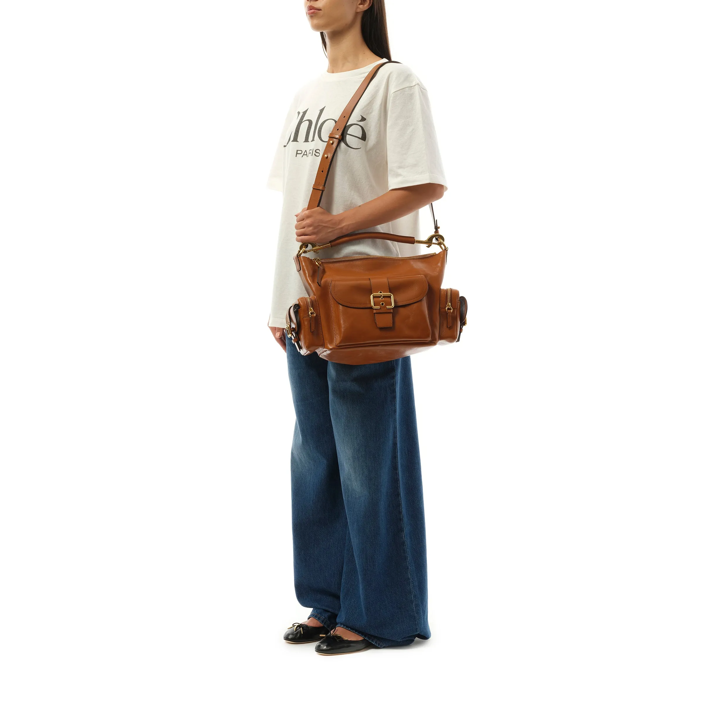 Medium Camera Bag in Clay Brown sold by MARAIS product image thumbnail 4