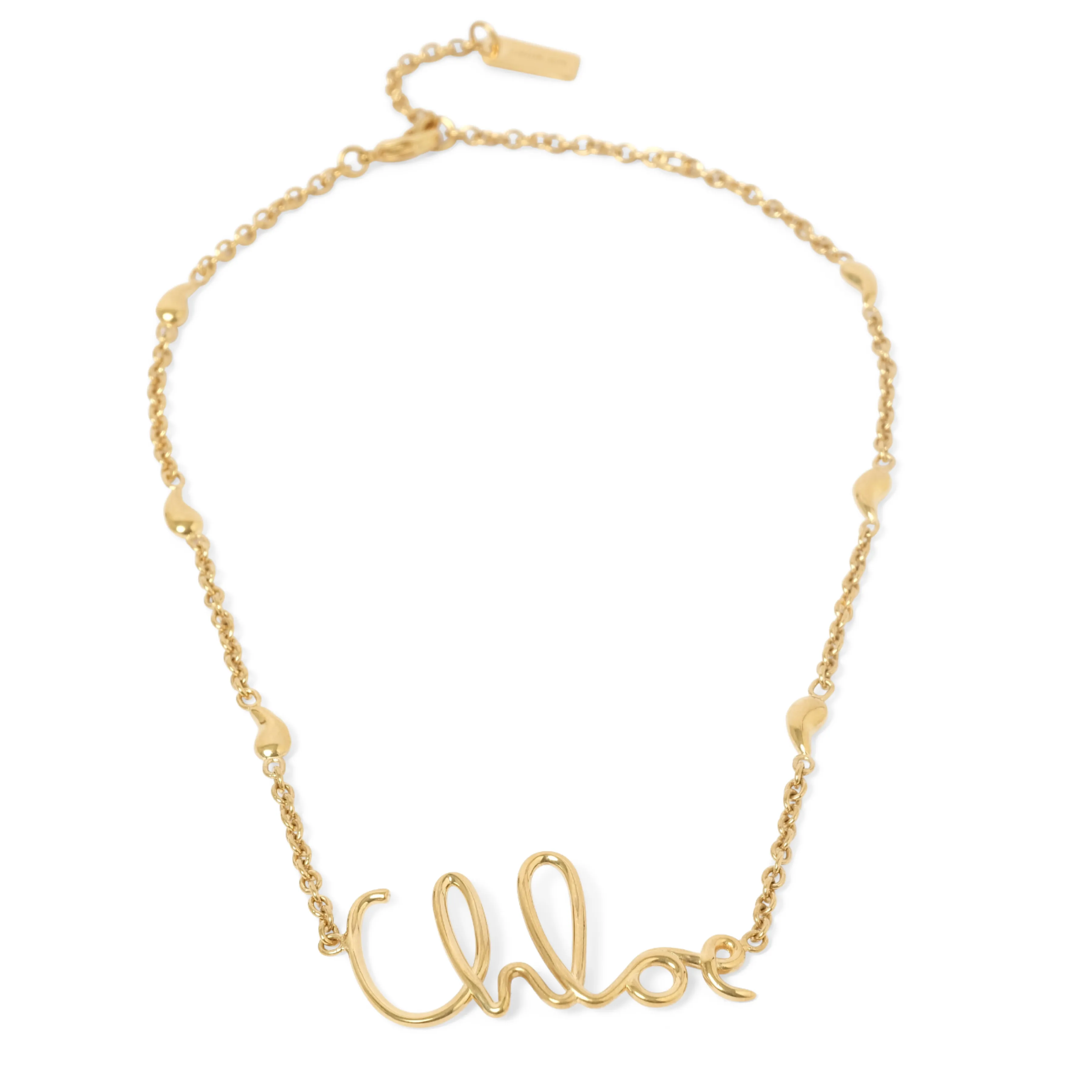 Chloe Iconic Necklace in Vintage Gold sold by MARAIS