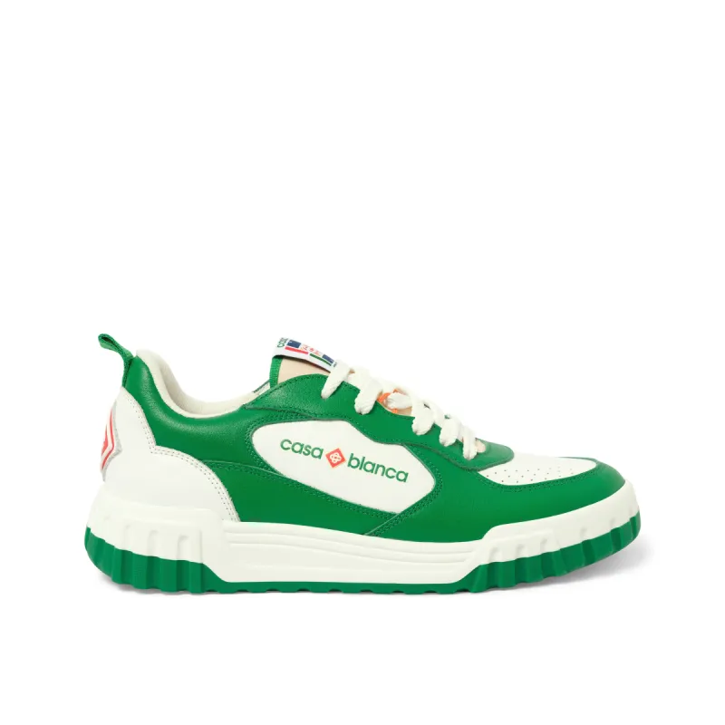 Court Sneaker in Green sold by MARAIS