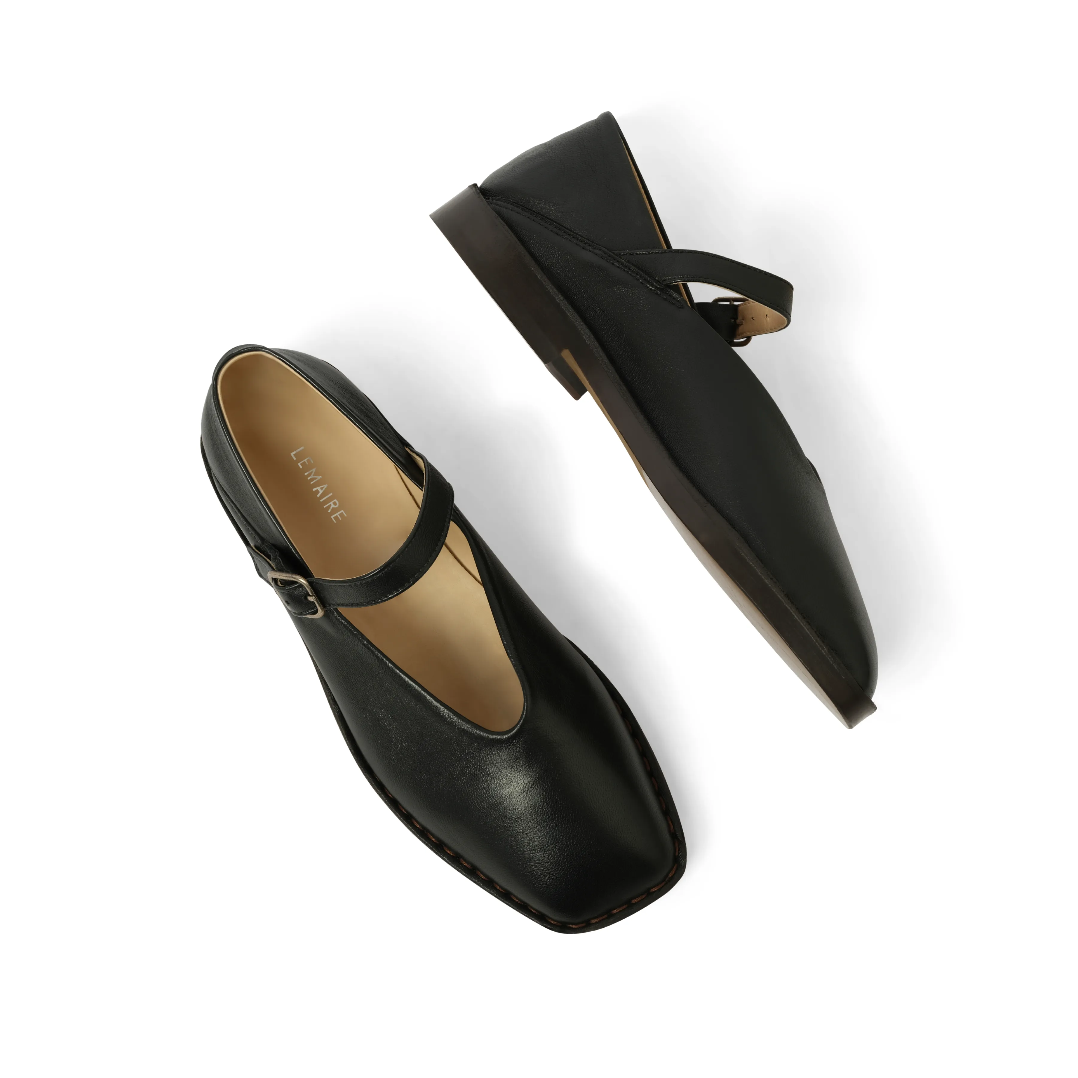 Ballerina Shoes in Black sold by MARAIS product image thumbnail 4