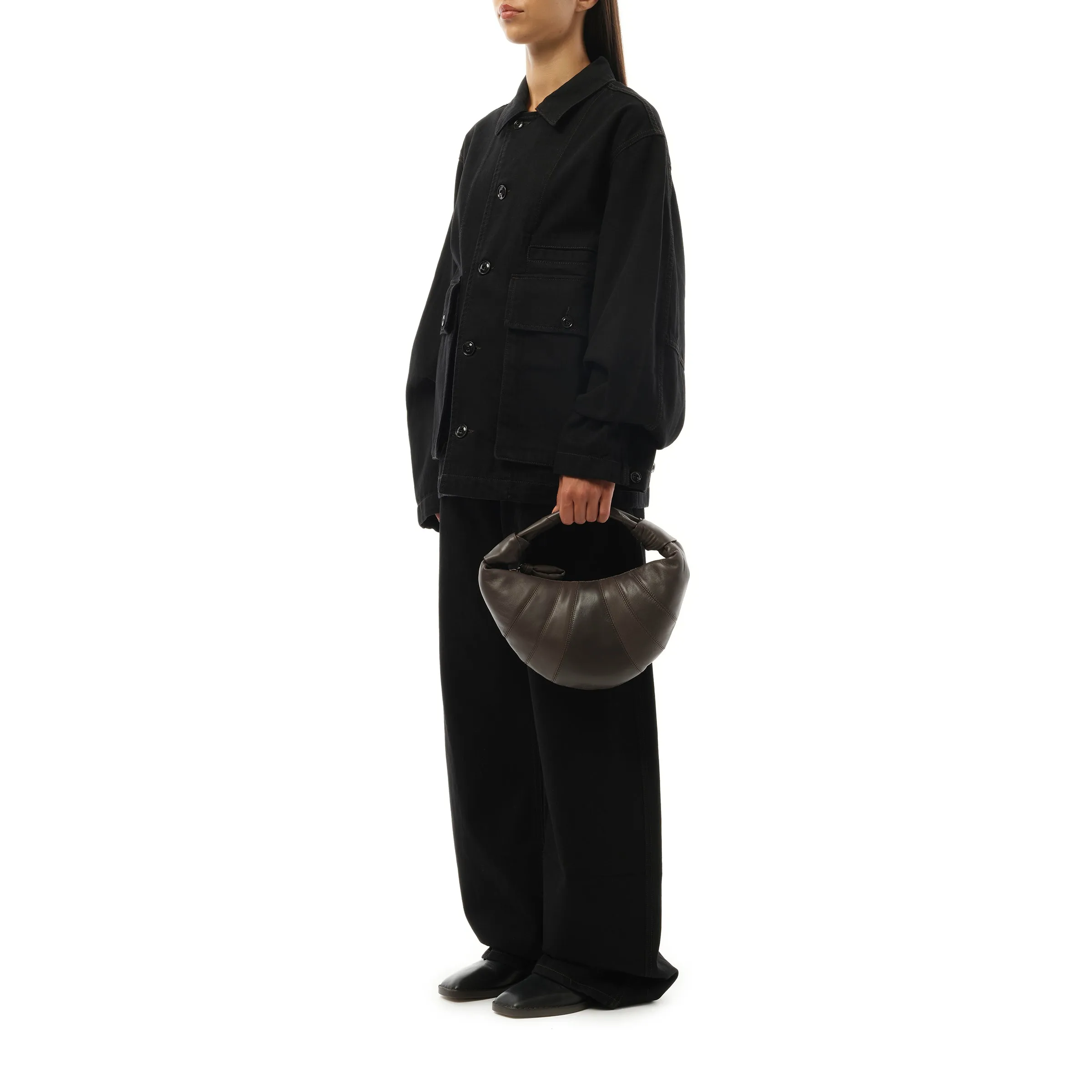 Mini Fortune Croissant Bag in Mink sold by MARAIS product image thumbnail 4