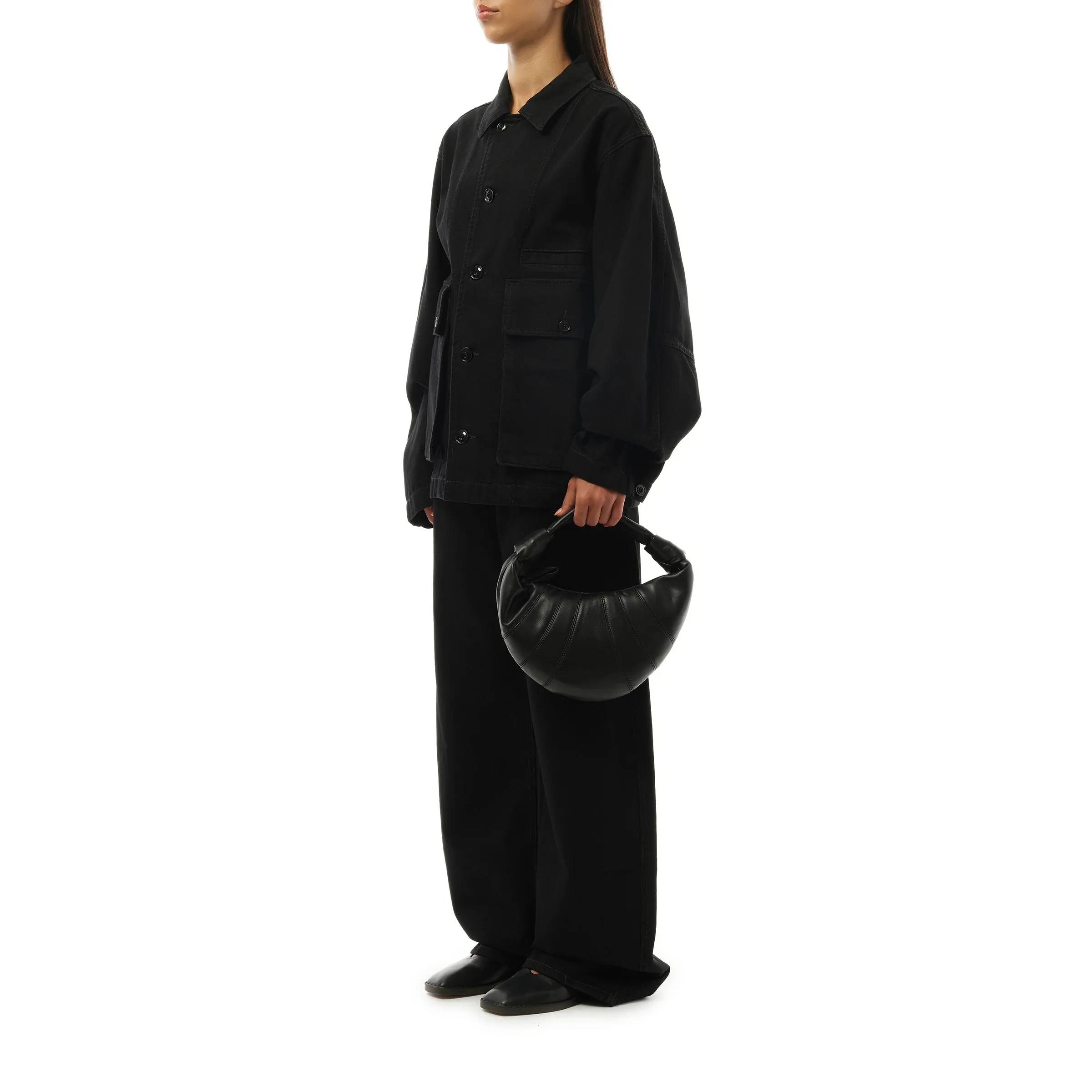 Mini Fortune Croissant Bag in Black sold by MARAIS product image thumbnail 4