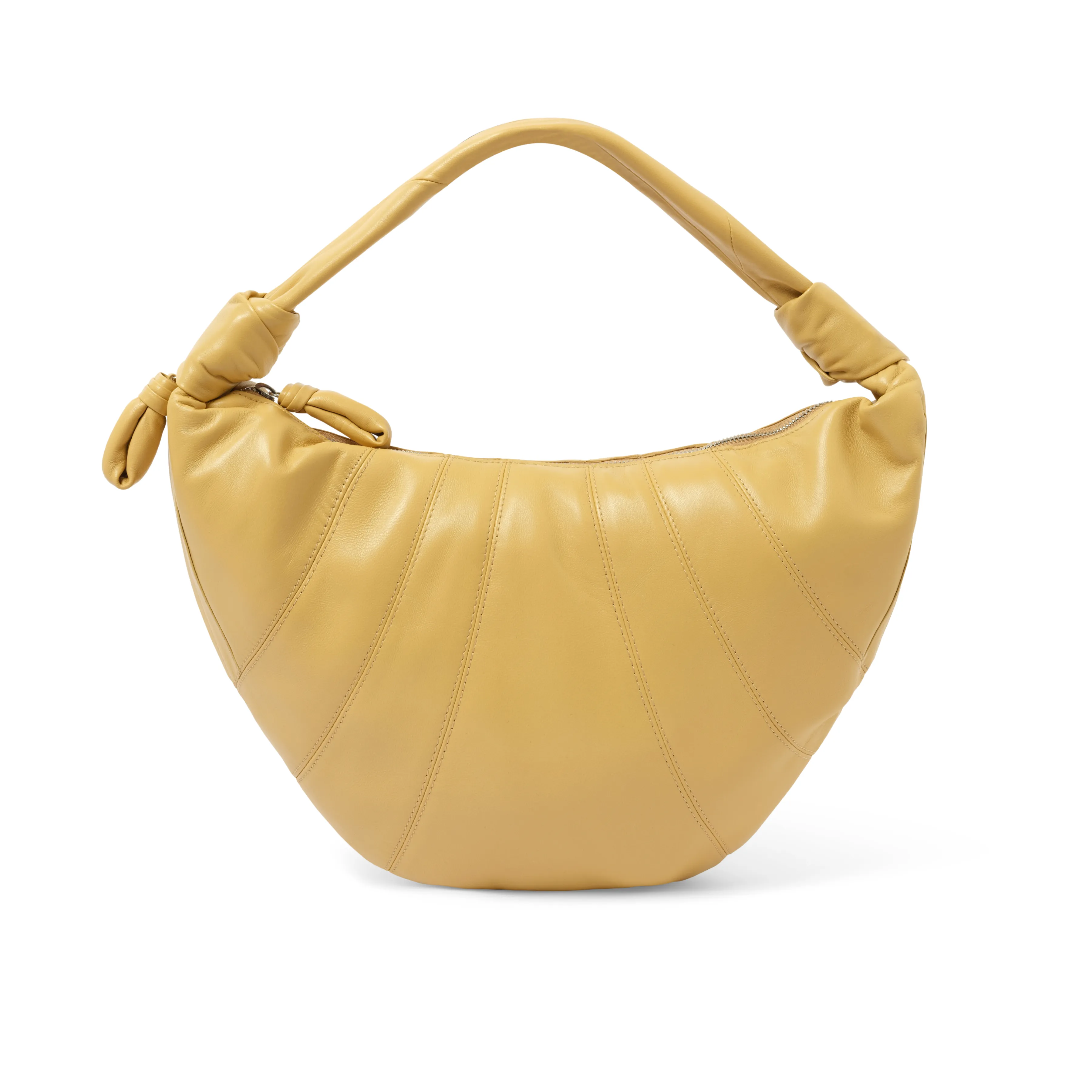 Fortune Croissant Bag in Ginger sold by MARAIS