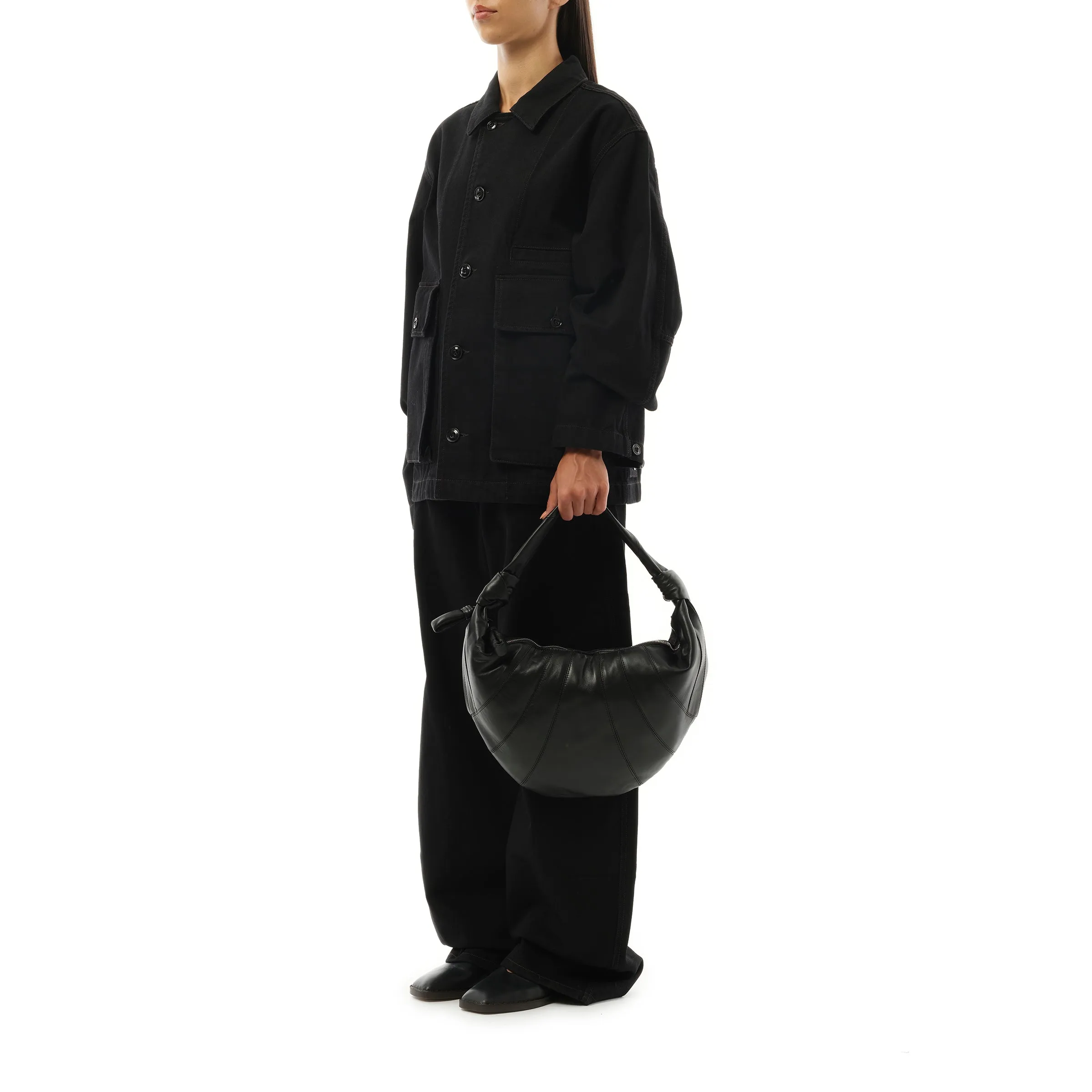 Fortune Croissant Bag in Black sold by MARAIS product image thumbnail 4