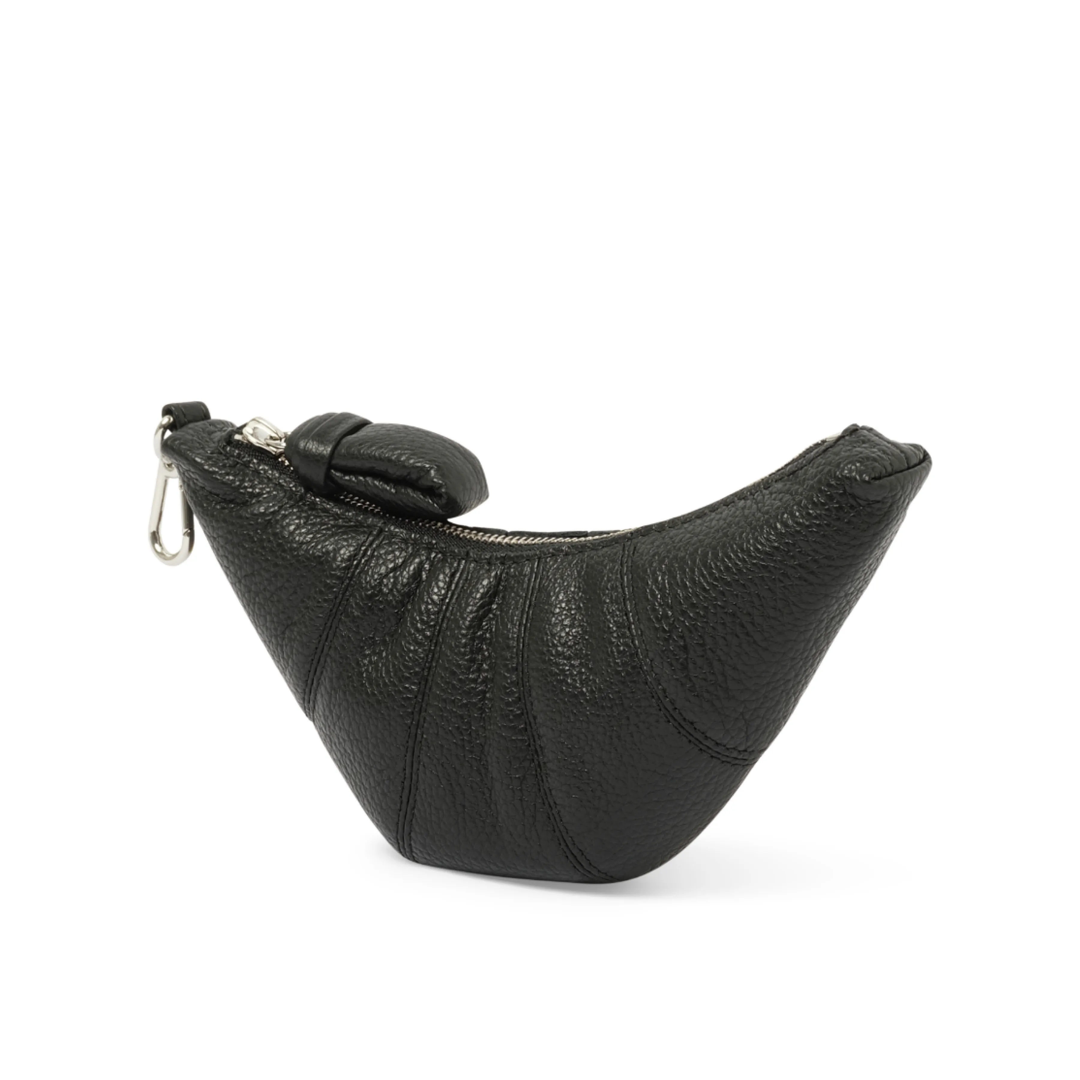 Crossbody Croissant Coin Purse in Black sold by MARAIS product image thumbnail 2