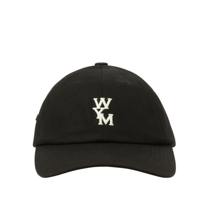WYM Embroidery Cap in Black sold by MARAIS