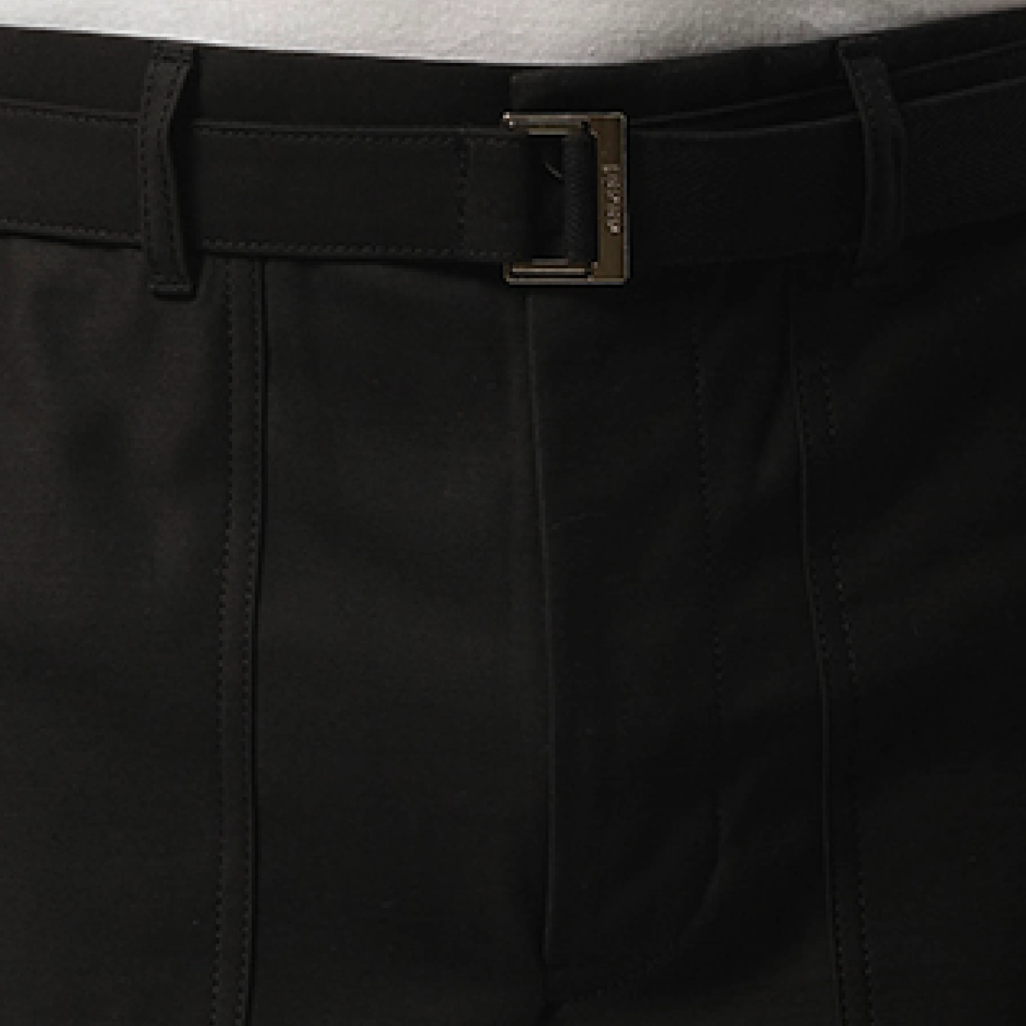 WTAPS Cotton Back Satin Pants in Black sold by MARAIS product image thumbnail 3