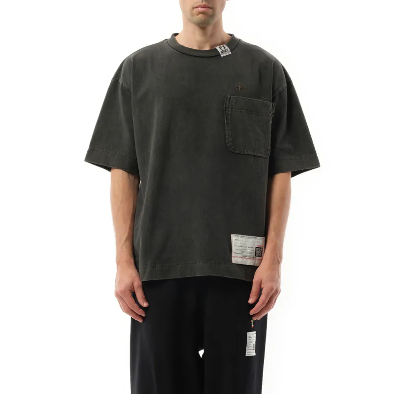Amateur Sewn T-Shirt in Black made by Maison MIHARA YASUHIRO