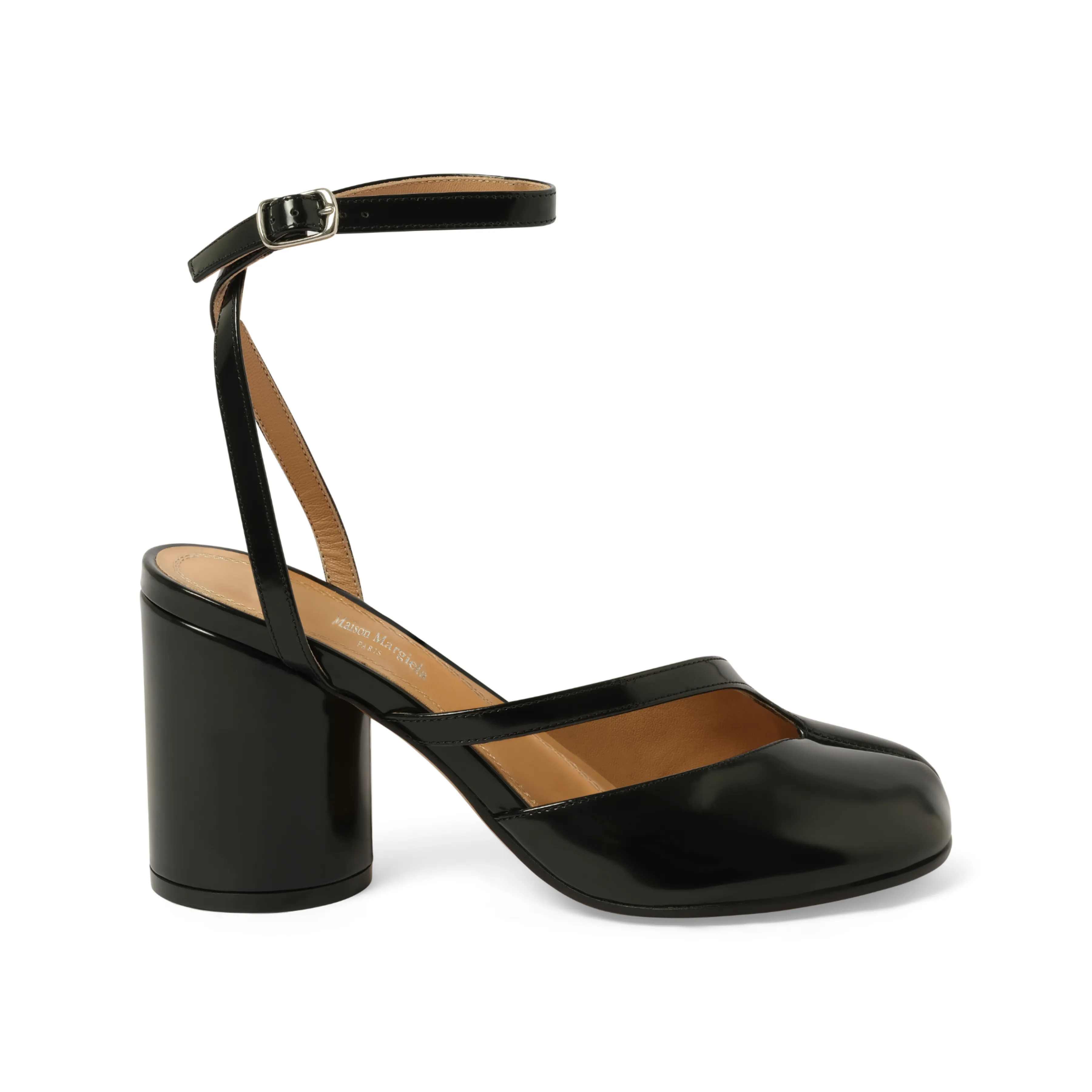 Tabi Sandal Pump H80 in Black sold by MARAIS