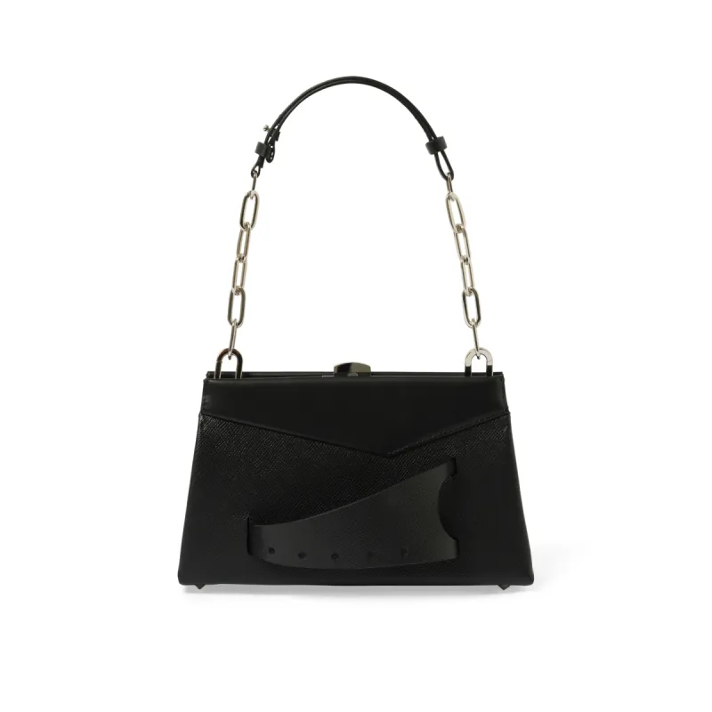 Snatched Small Shoulder Clutch Bag in Black sold by MARAIS