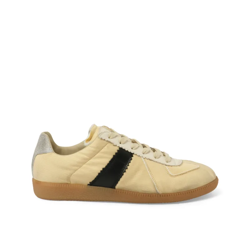 Replica Sneaker in Black/Yellow made by Maison Margiela