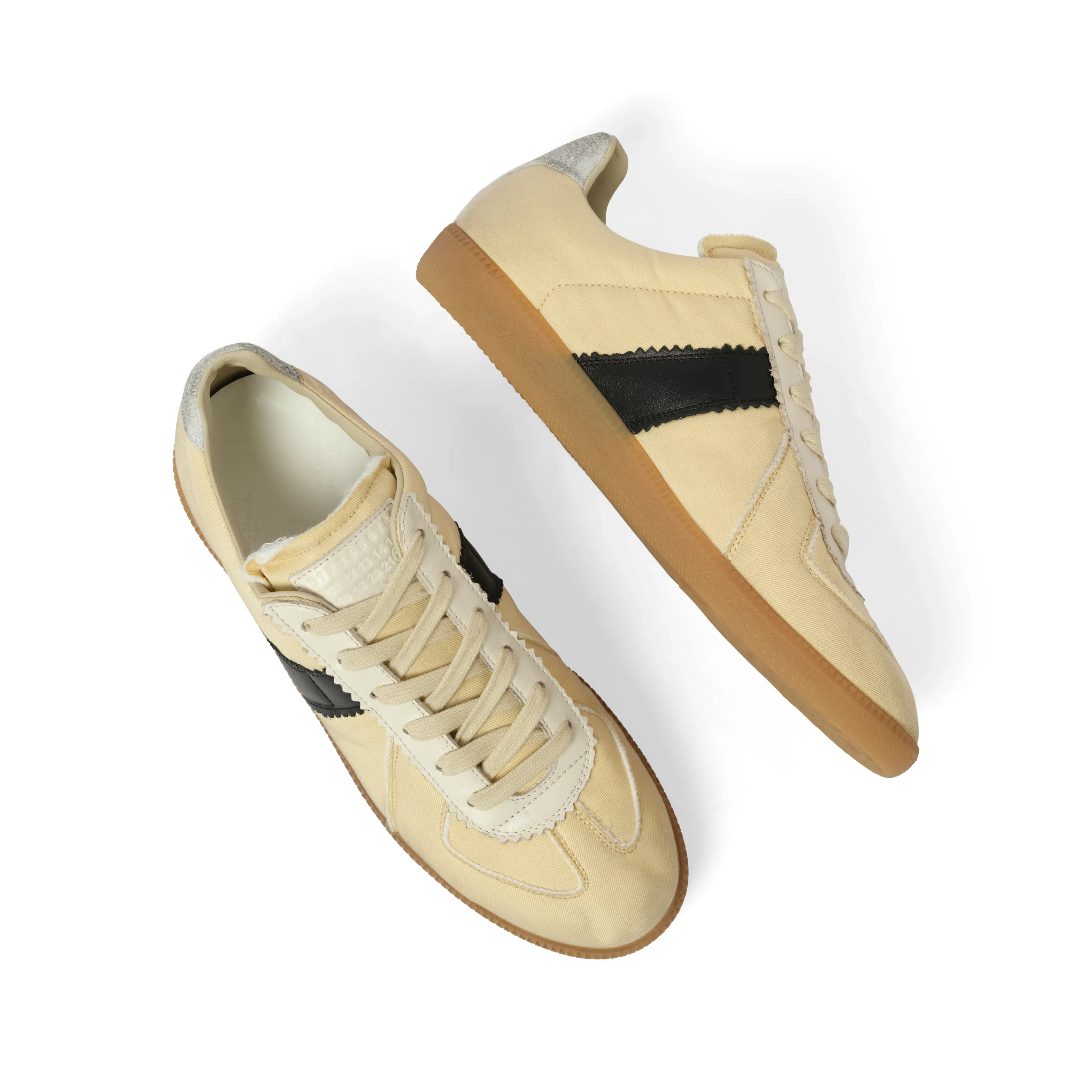 Replica Sneaker in Black/Yellow sold by MARAIS product image thumbnail 4