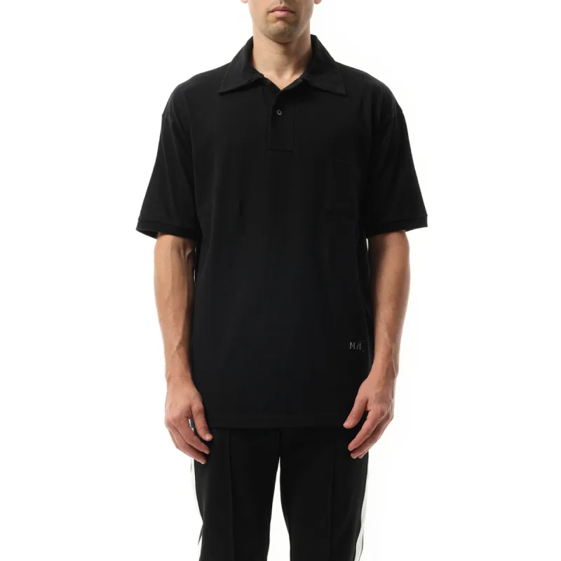 Polo Shirt in Black sold by MARAIS