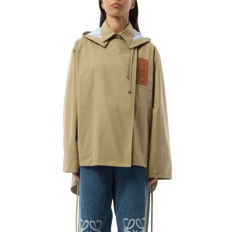 Hooded Anagram Parka in Sweet Caramel sold by MARAIS