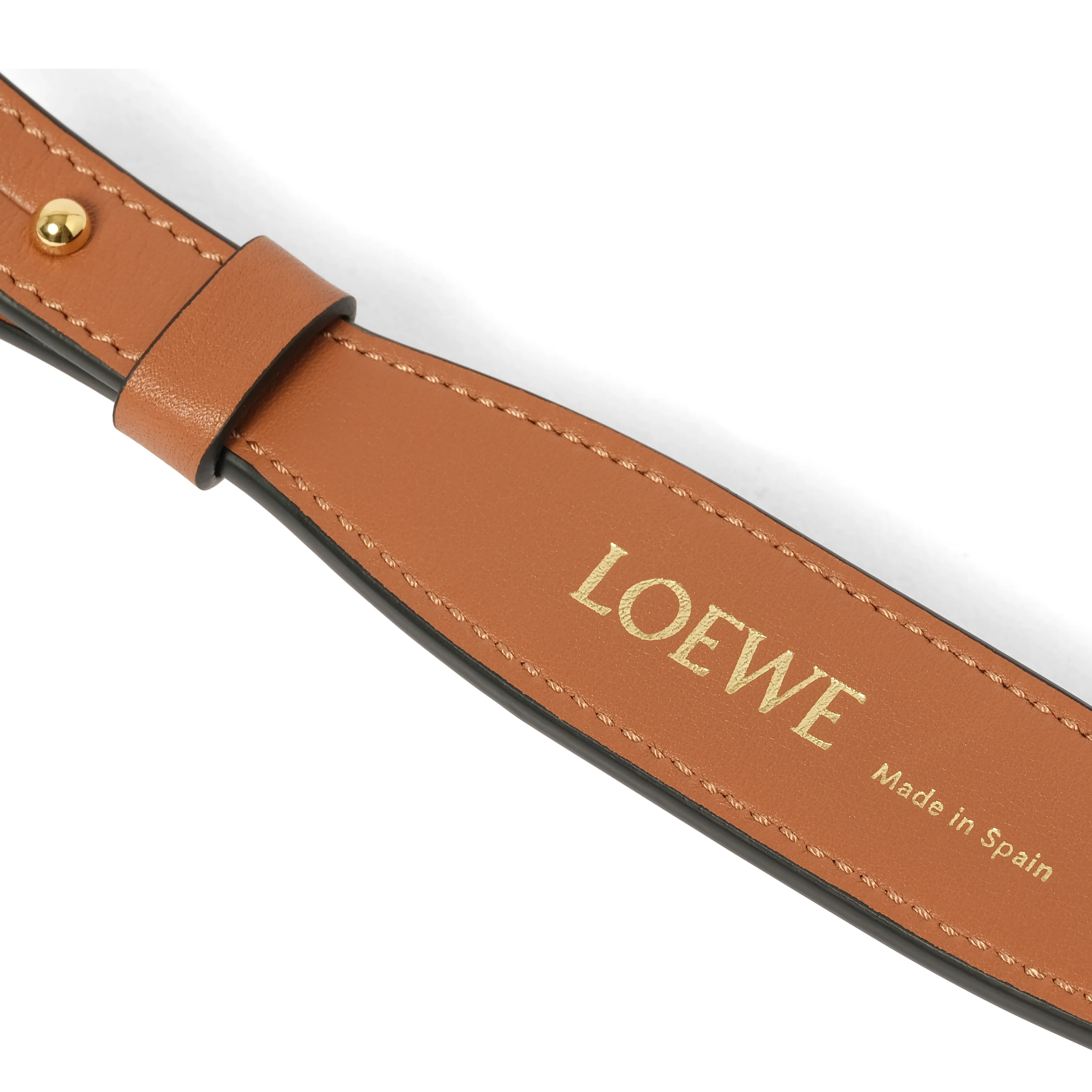 Branded Short Strap in Tan sold by MARAIS product image thumbnail 3