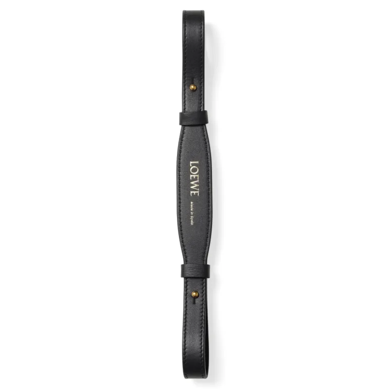 Branded Short Strap in Black sold by MARAIS