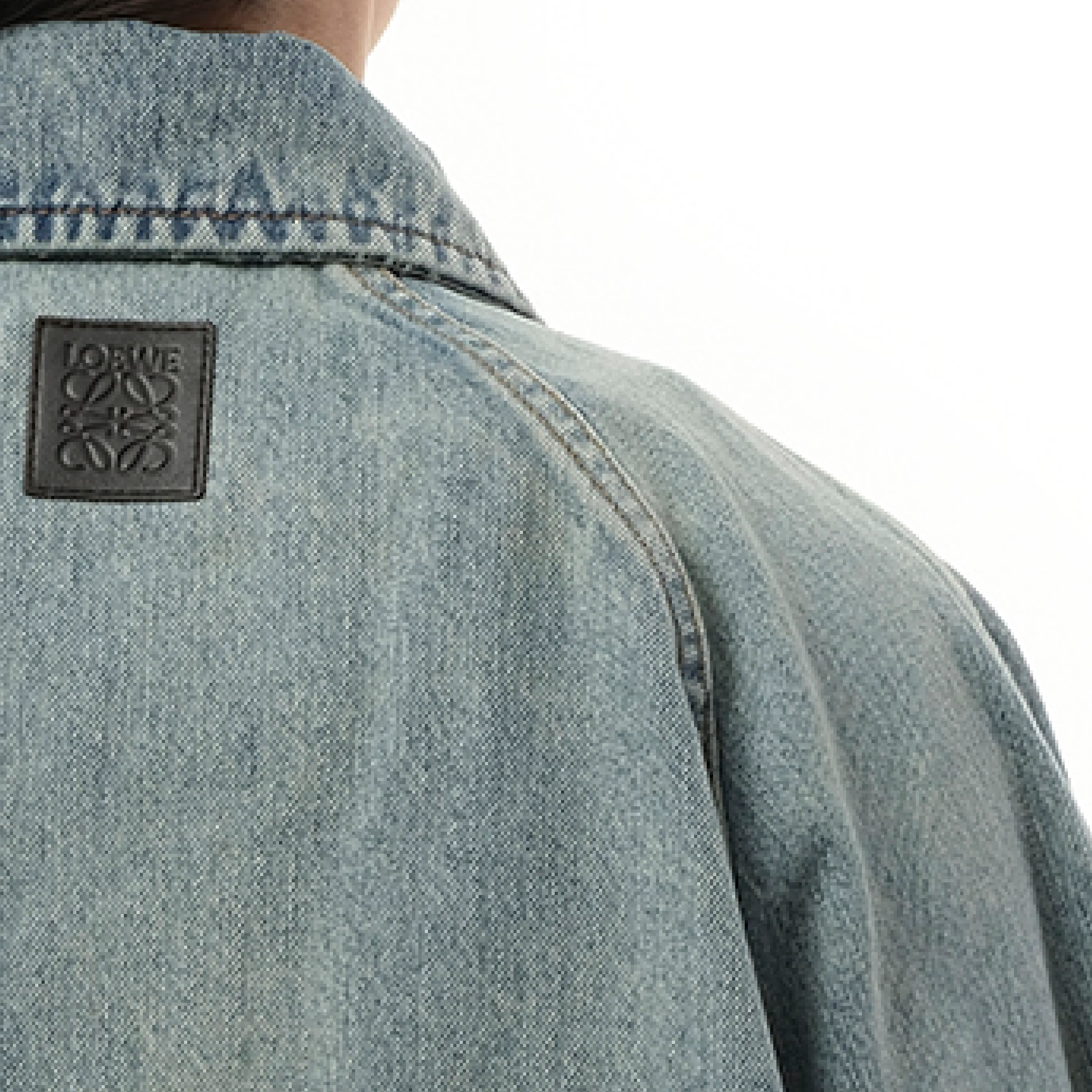 Balloon Jacket in Washed Denim sold by MARAIS product image thumbnail 3