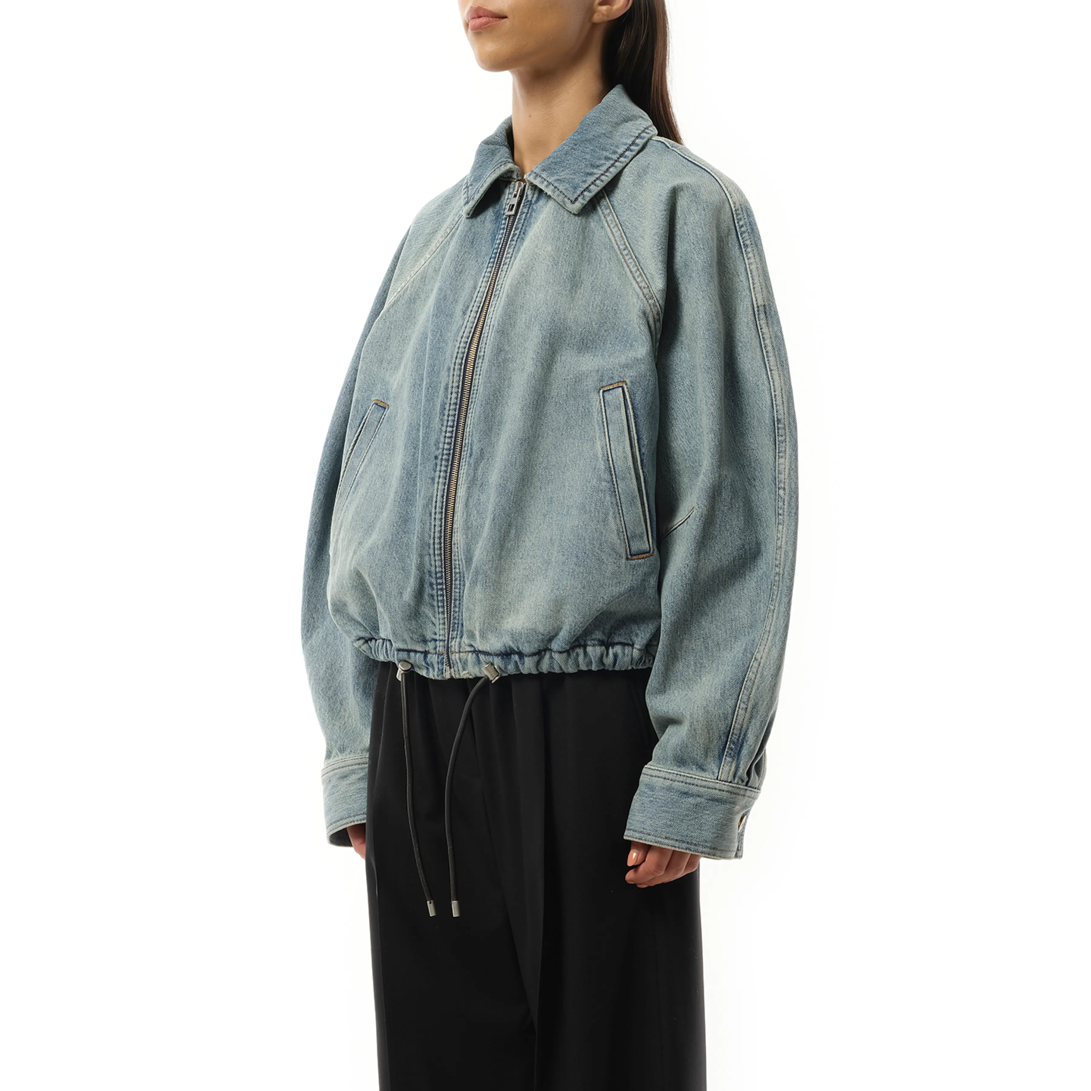 Balloon Jacket in Washed Denim sold by MARAIS product image thumbnail 5