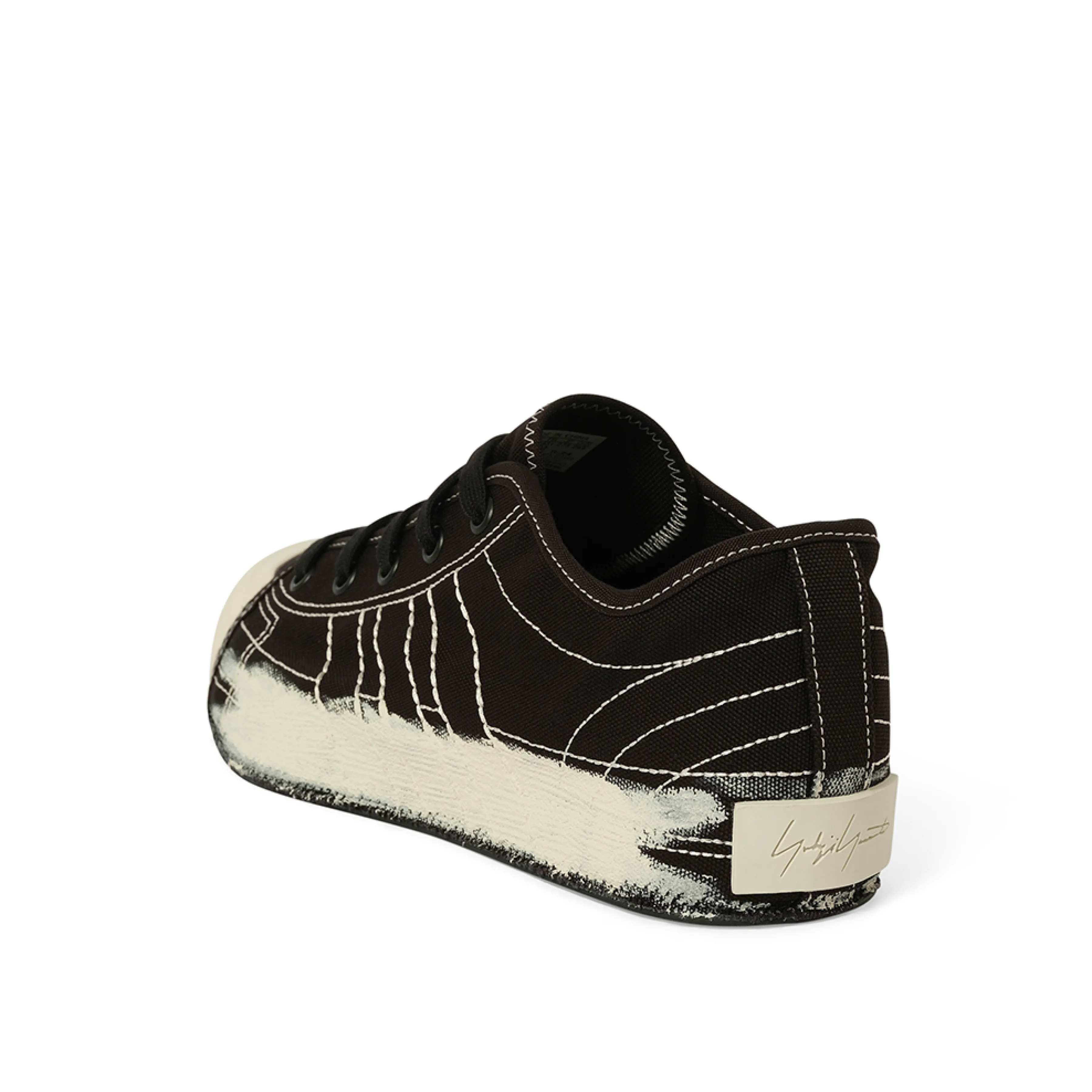 Y-3 Nizza Low Sneaker in Black sold by MARAIS product image thumbnail 3