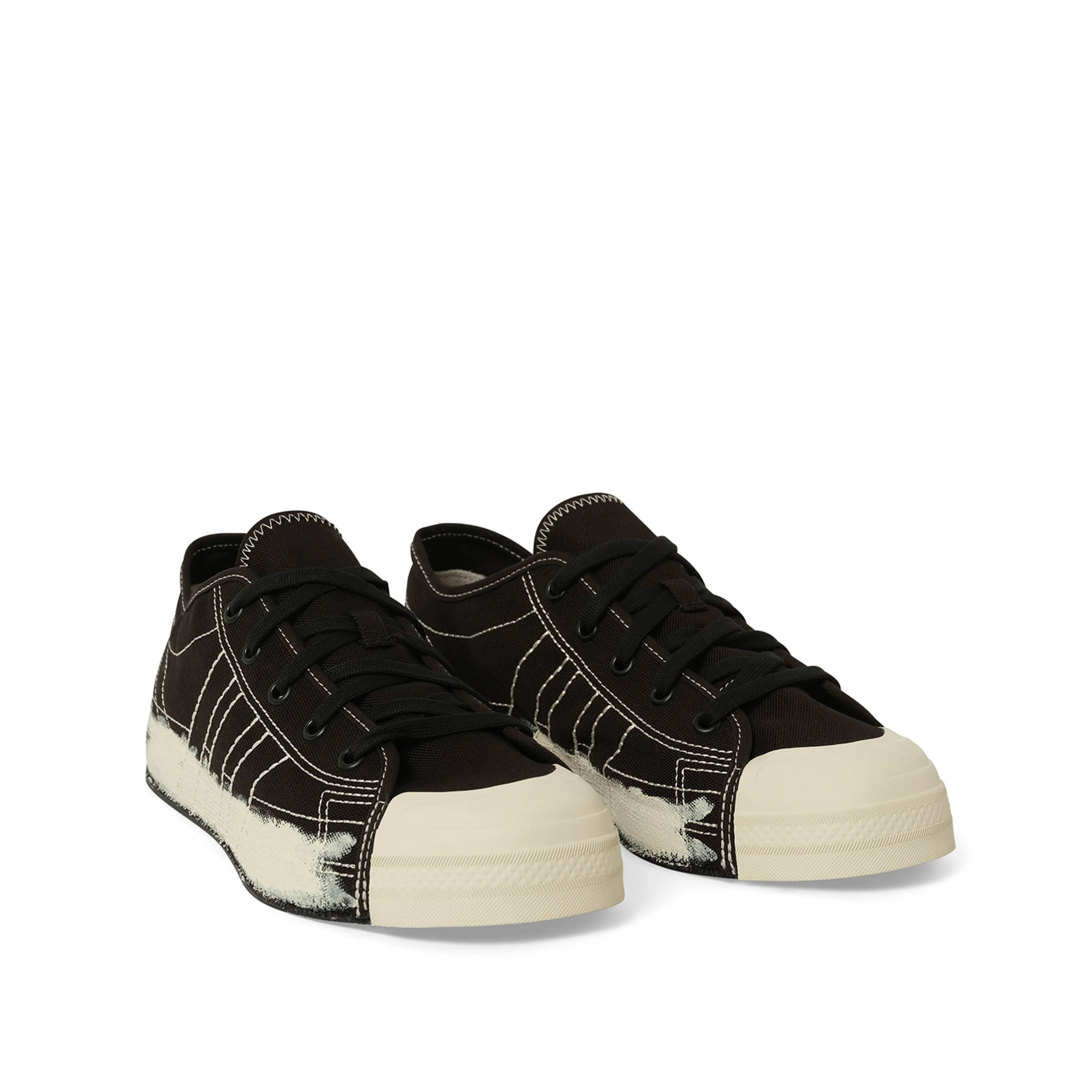 Y-3 Nizza Low Sneaker in Black sold by MARAIS product image thumbnail 2