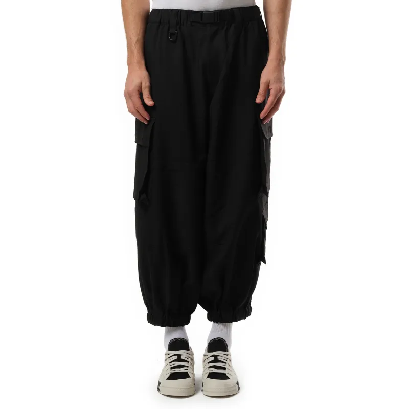 Sports Cargo Pants in Black sold by MARAIS