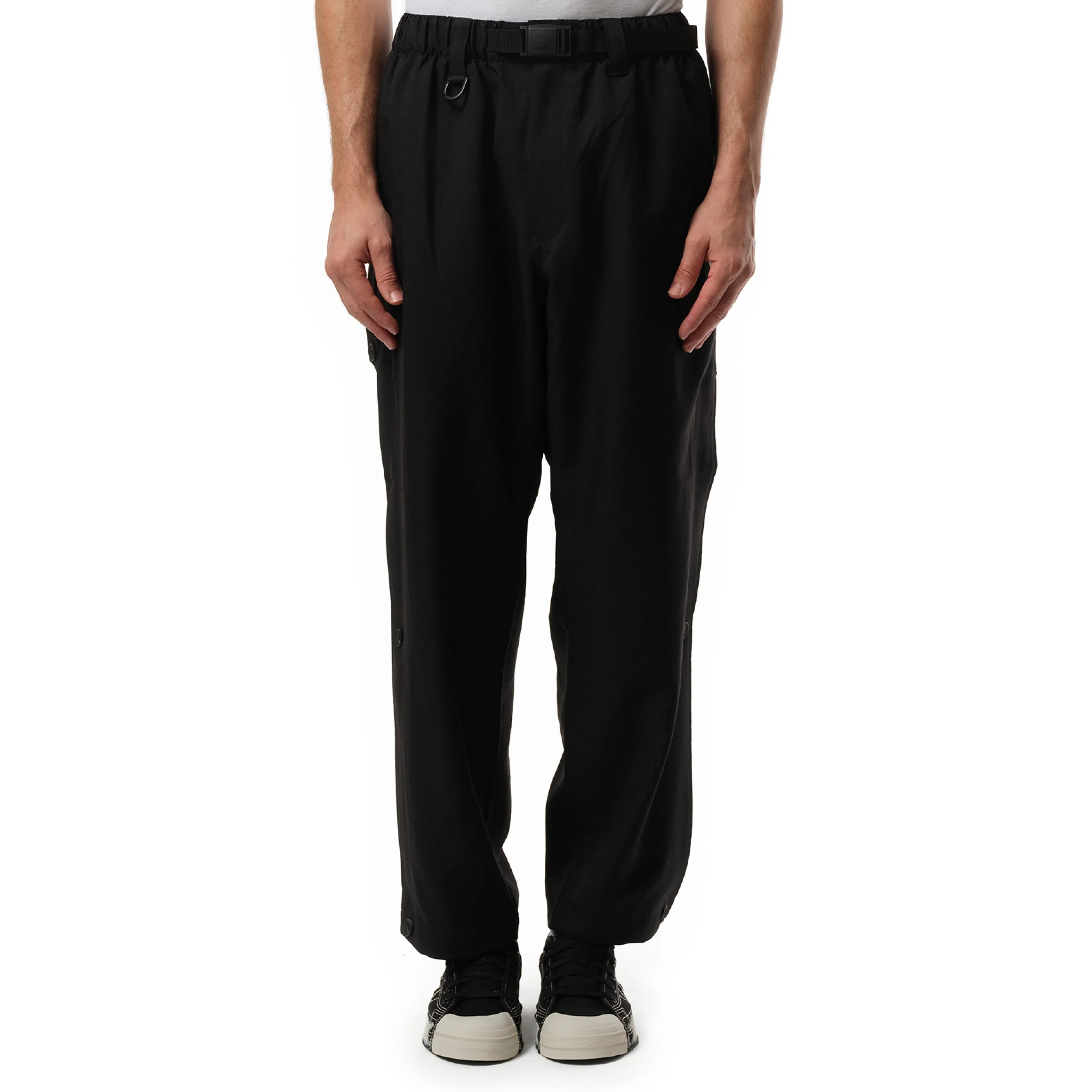 Sports 3 Stripe Pants in Black sold by MARAIS