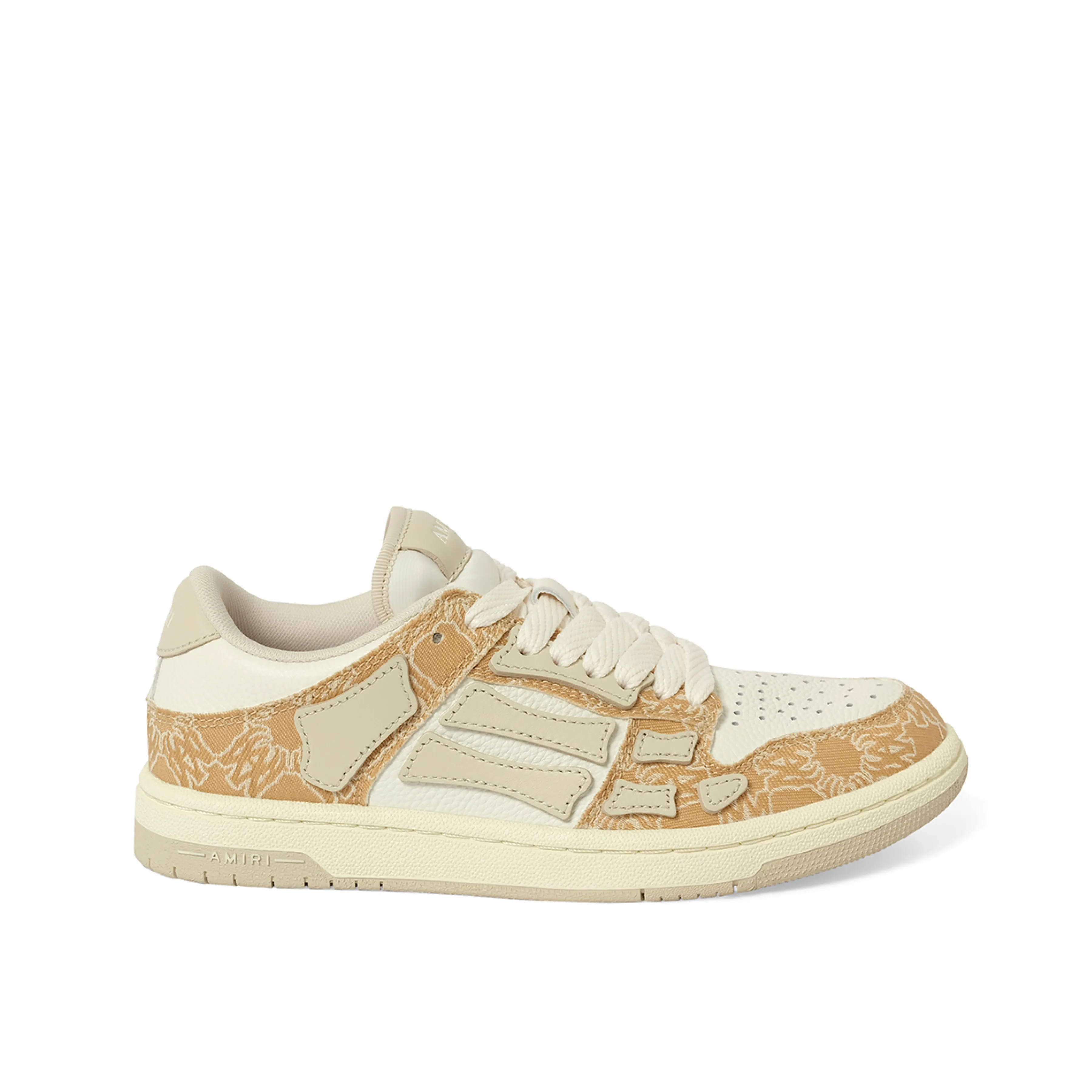 MA Quad Skeleton Low Top Sneaker in Birch sold by MARAIS